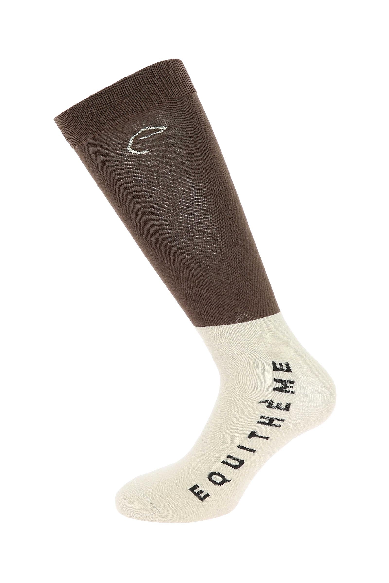 Compet ridesokker (2 pack) Brown 36 - 41