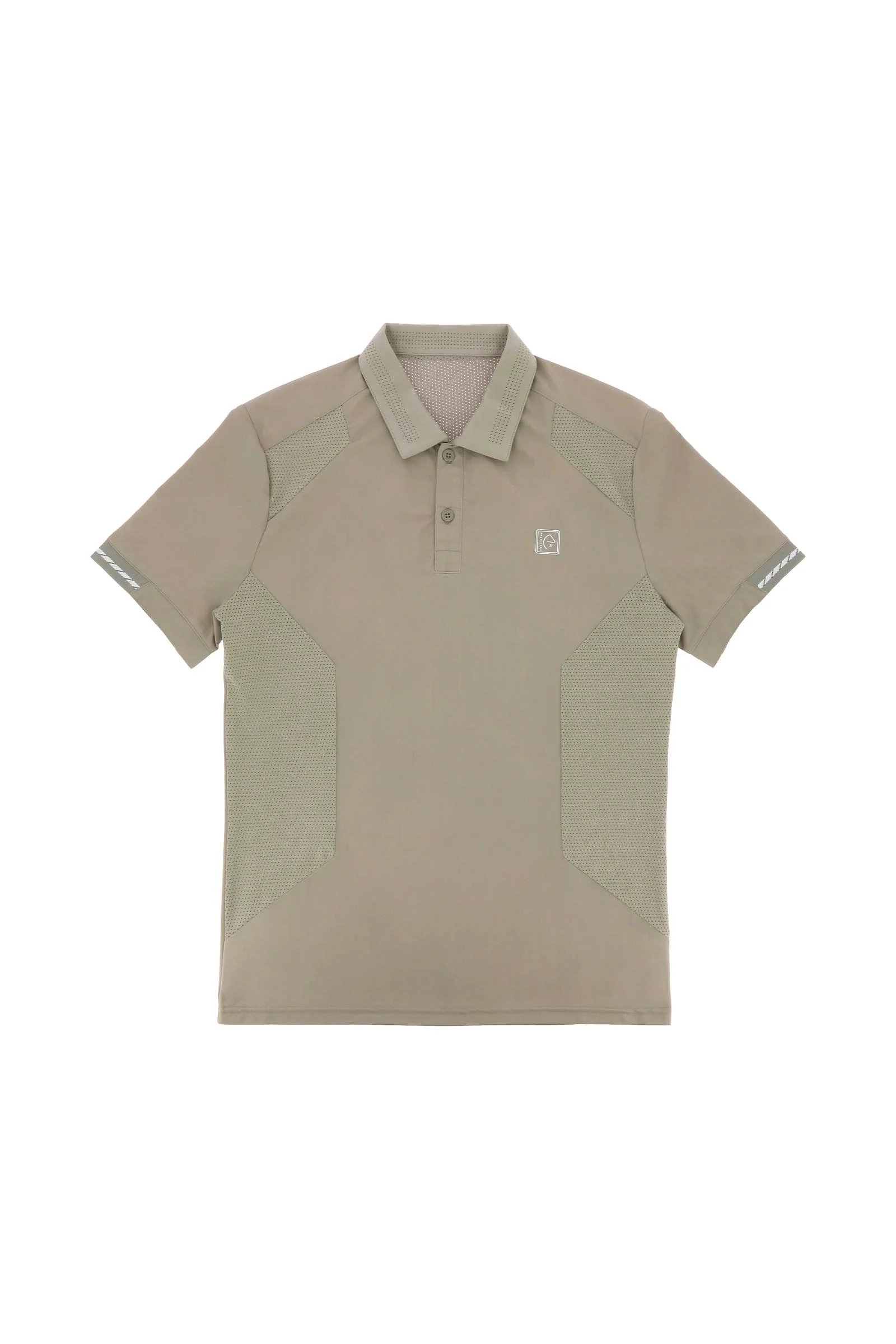 Eric herre poloskjorte Taupe S