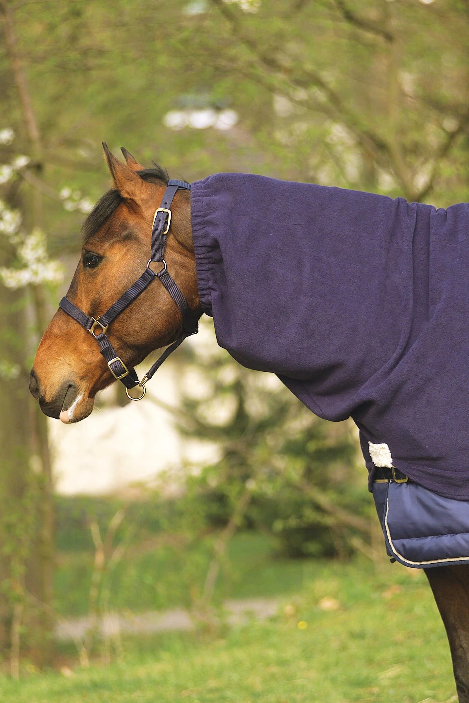 Polar Fleece halsdel Navy F