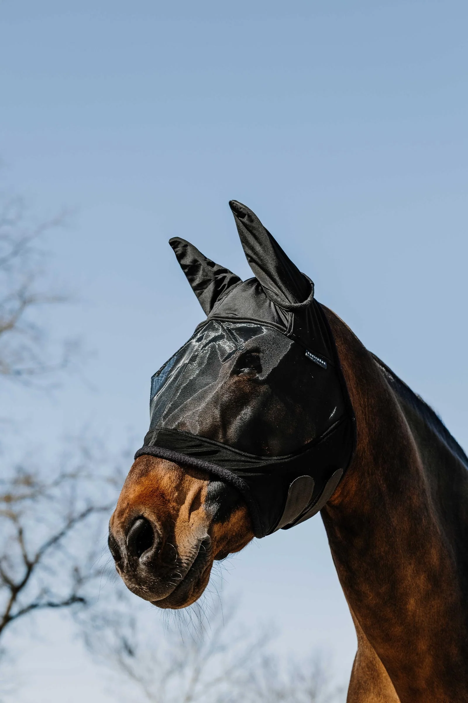 Soft fluemaske / UV-maske Black S