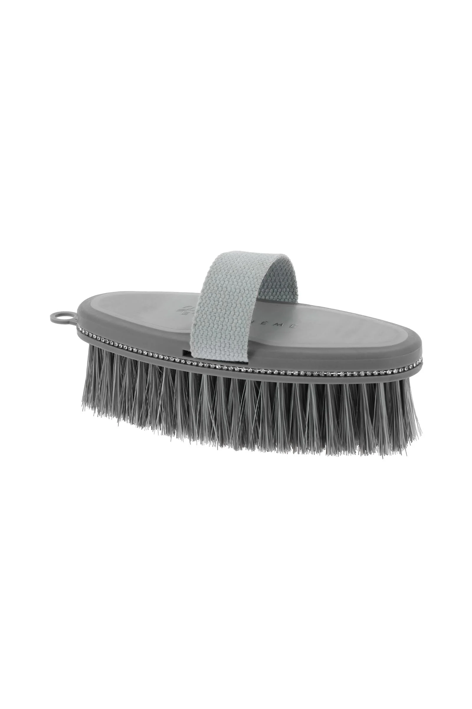 Strass Je t'aime kroppsbørste Grey Én størrelse