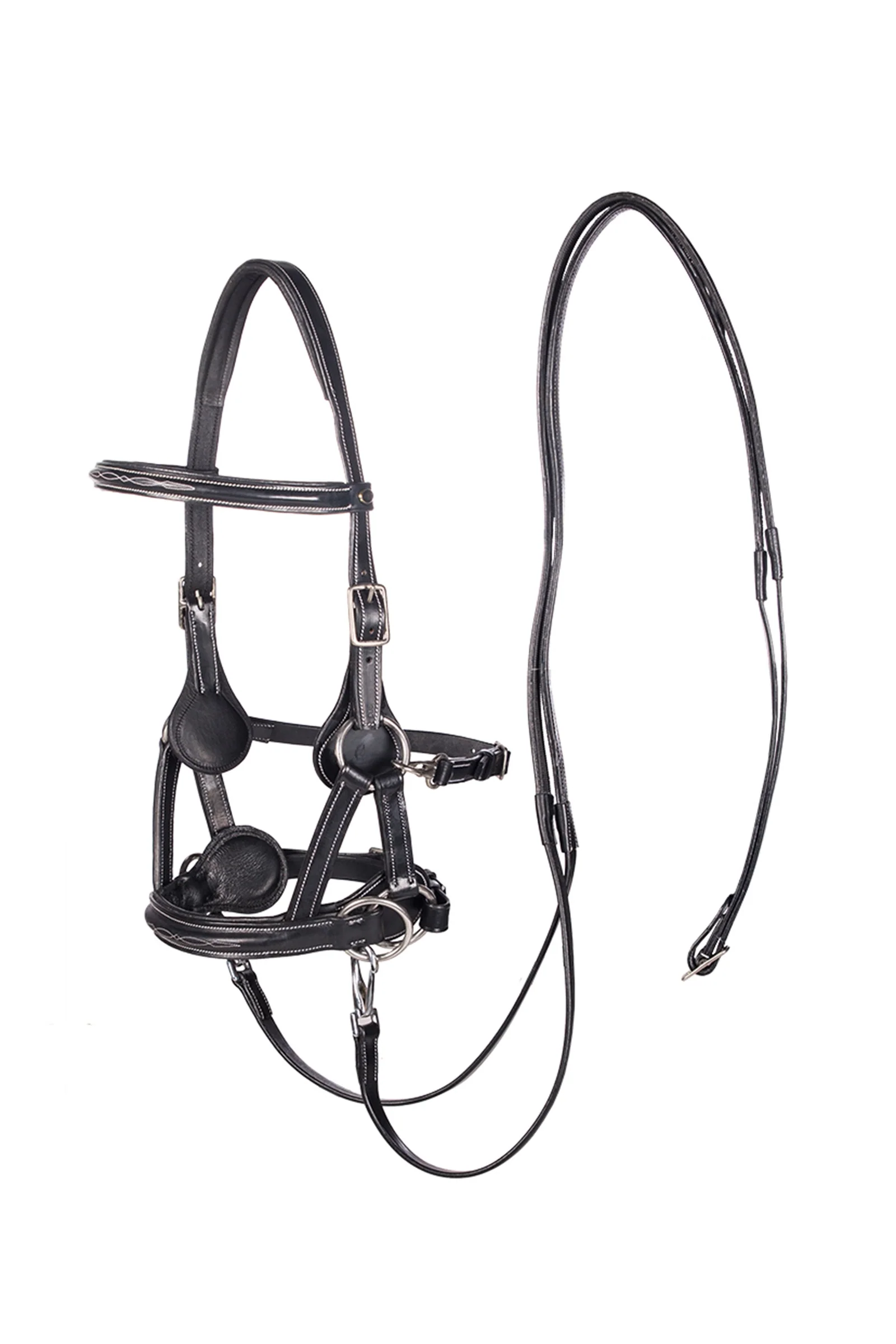 Flandy Side Pull (System 3) Engelsk lær Black P