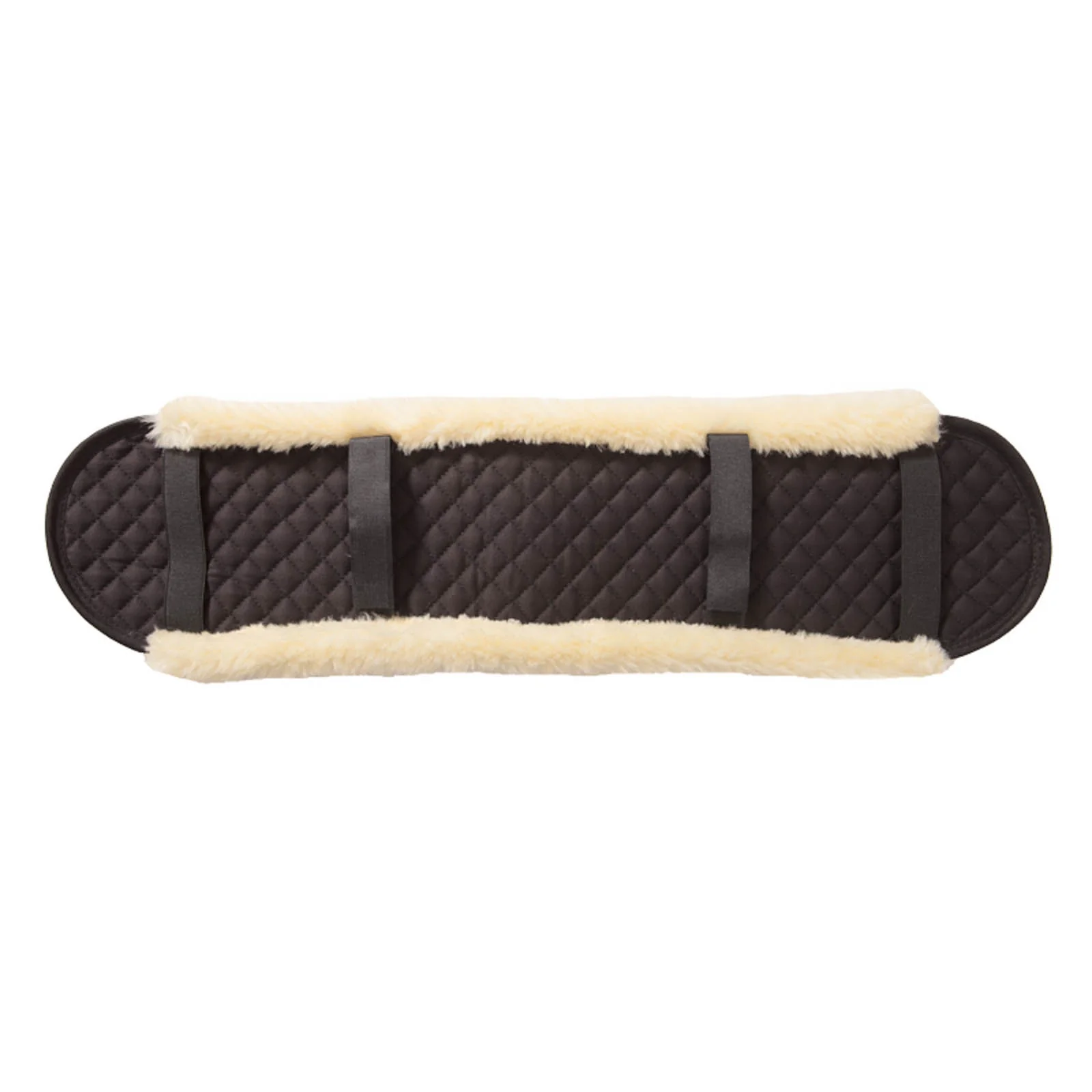 gjordbeskyttelse i fuskepels Beige 65 cm