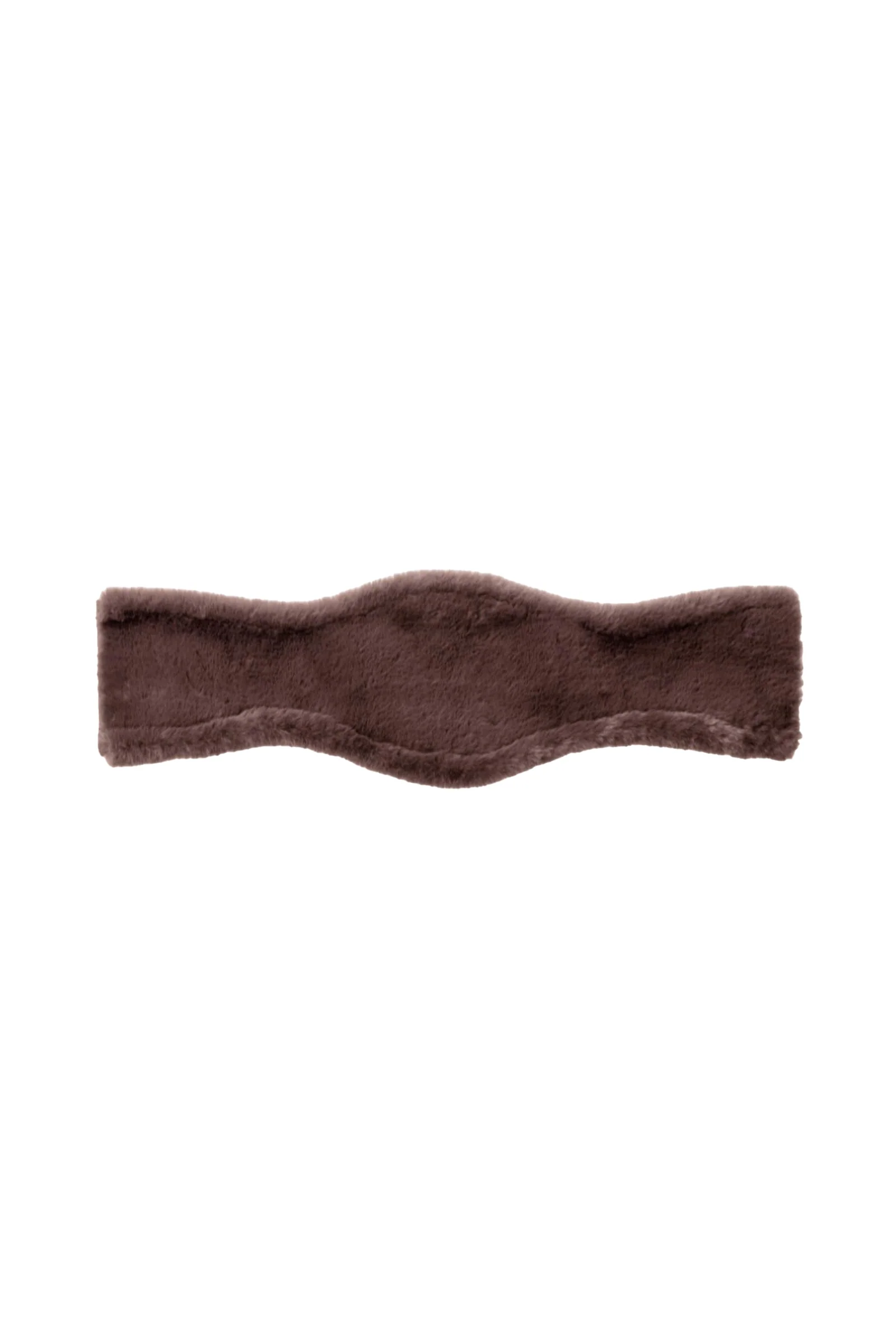 Gerda kort gjordtrekk i kunstpels Brown S