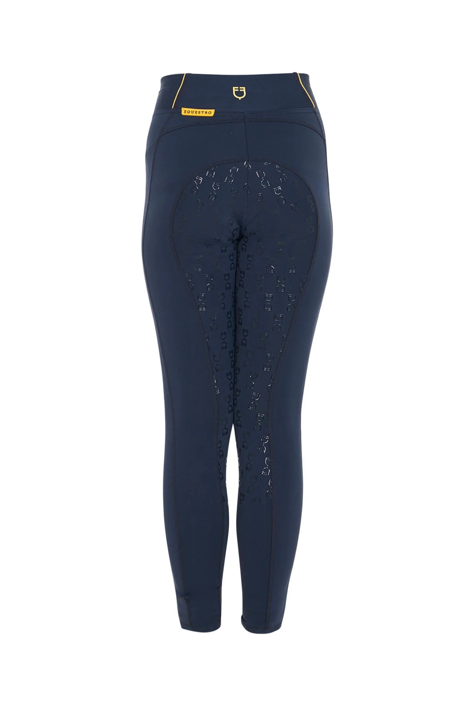 jente leggings slim fit med full grip og logo Navy Blazer 012