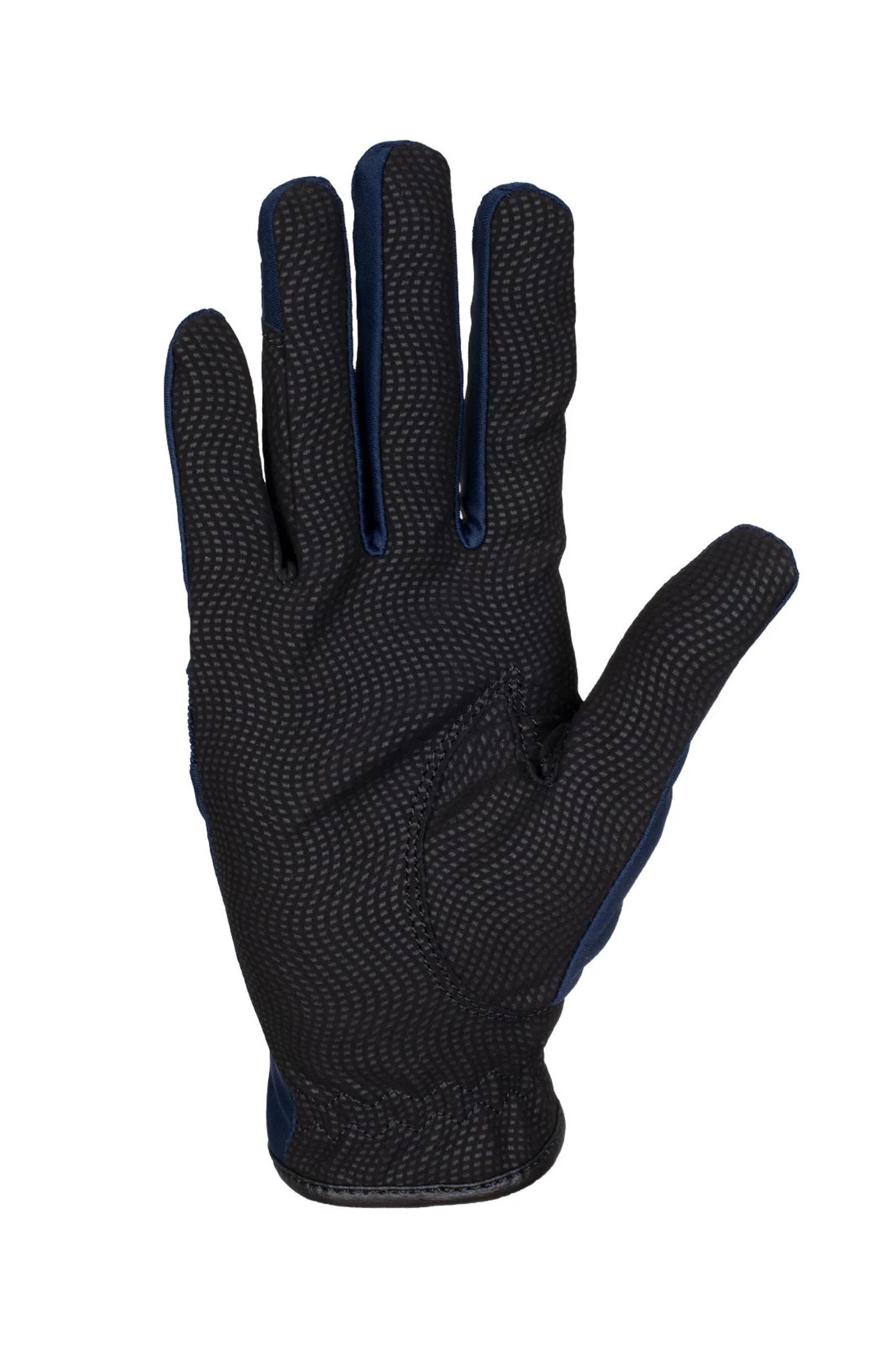 ridehansker i teknisk materiale med flerfarget logo Navy/White 6