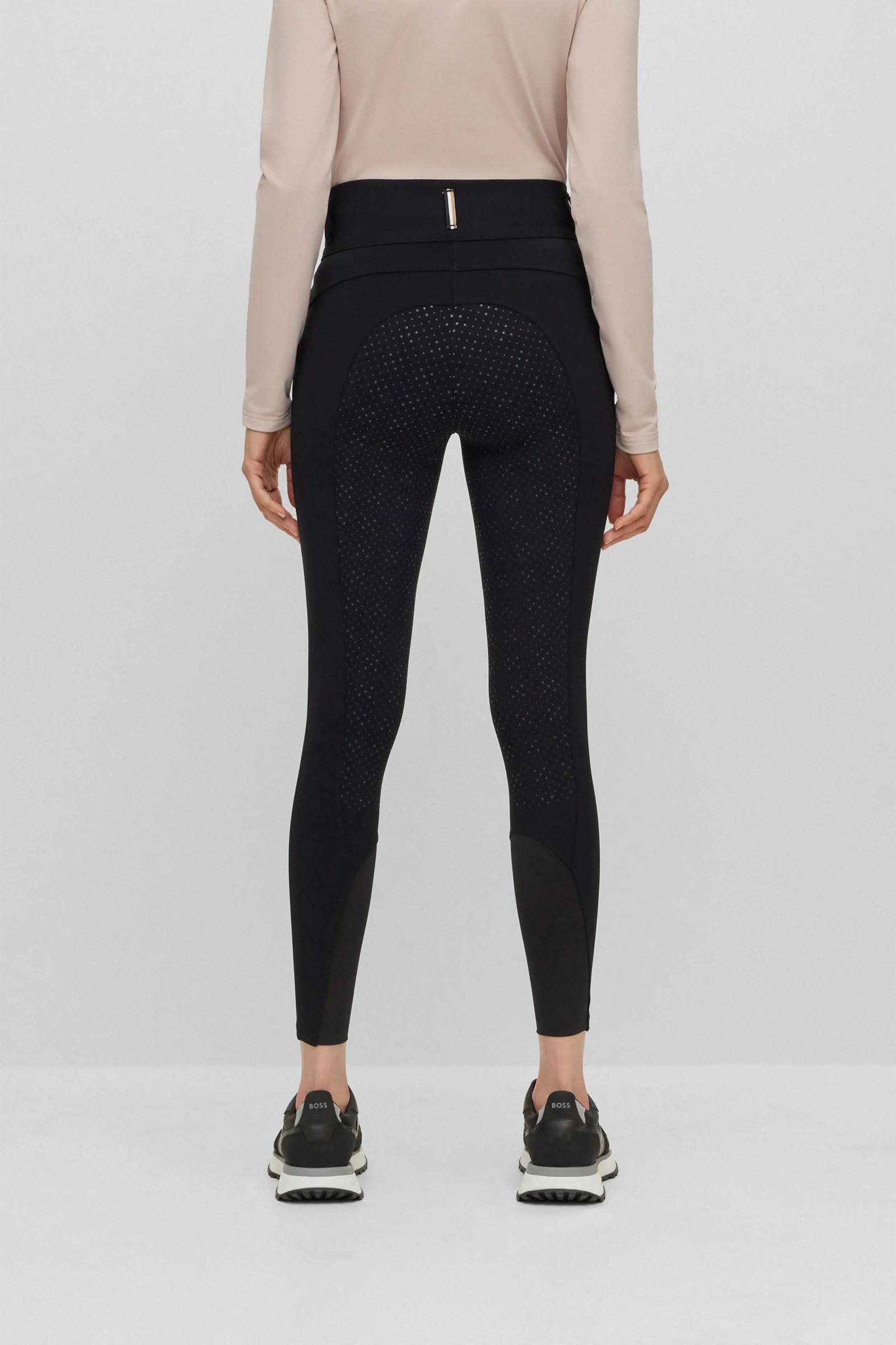 Boss Hailey dame ridebukse full grip Black XL