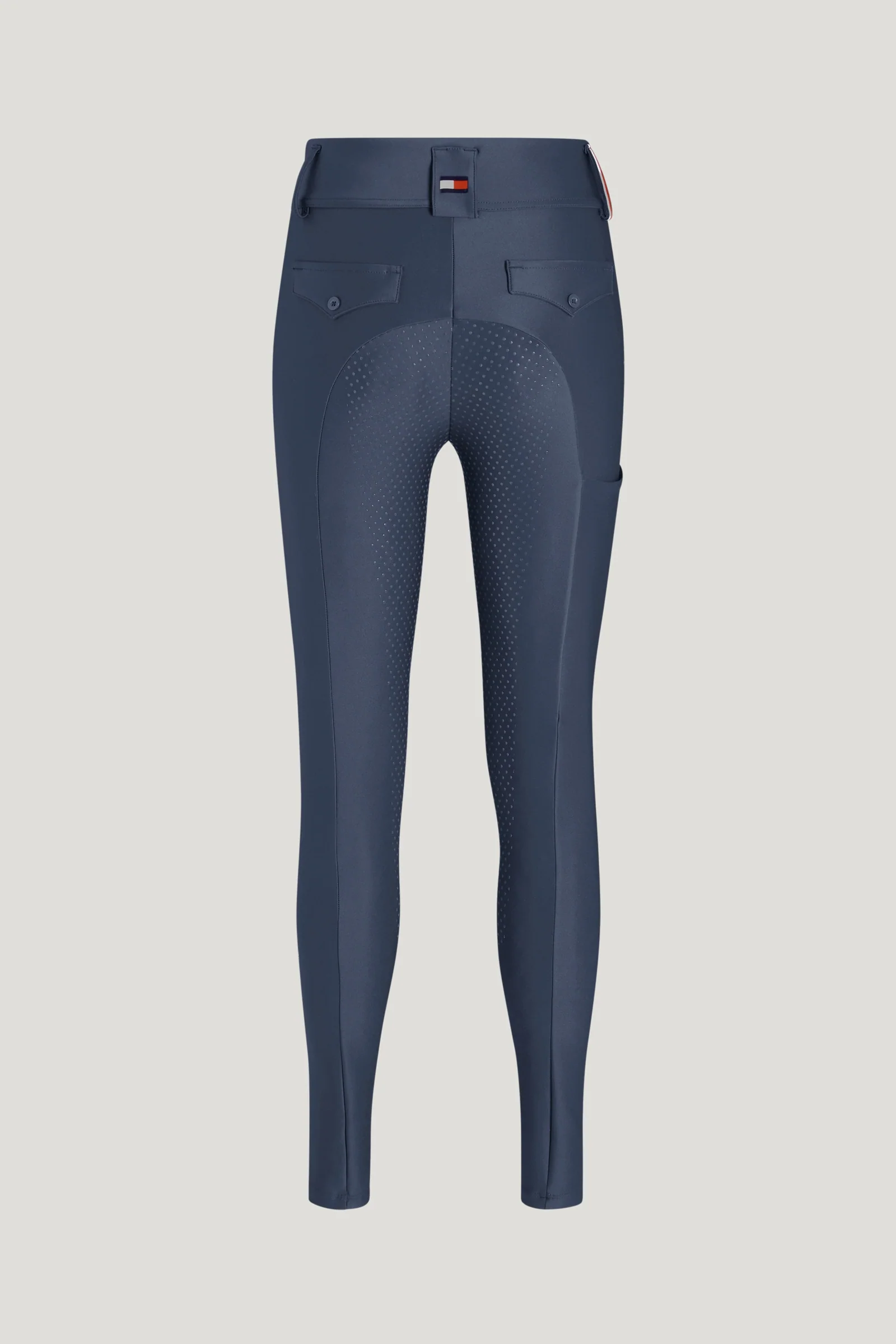 Highland dame hybrid ridebukse med full grip Faded Indigo XS