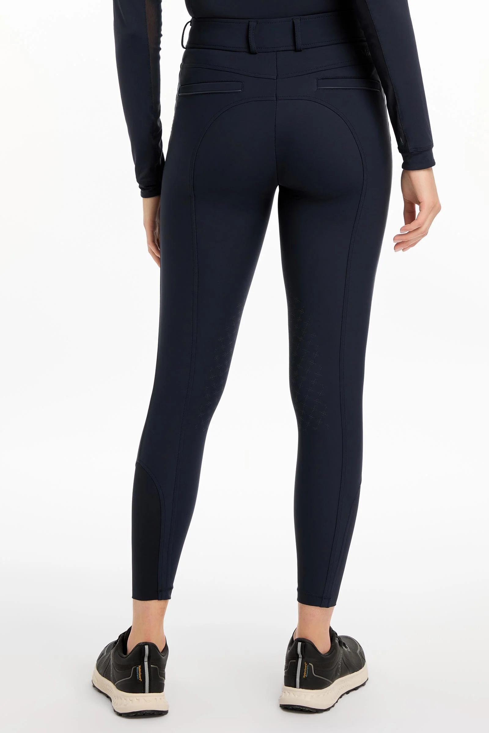 Isabelle ridebukse dame med knesilikon Navy 46
