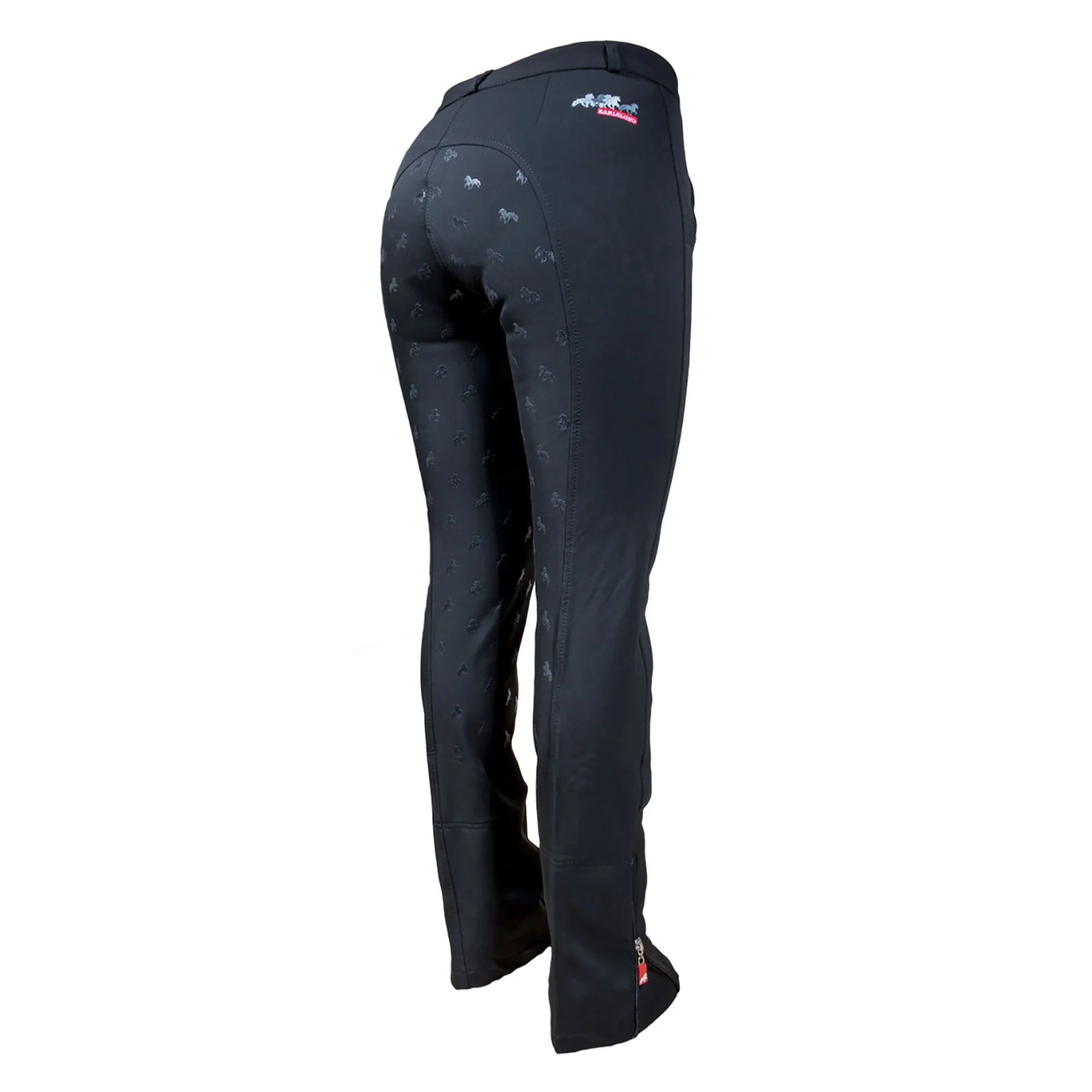 Iceland Grip Pantaloni da Equitazione Donna Black 44 Long