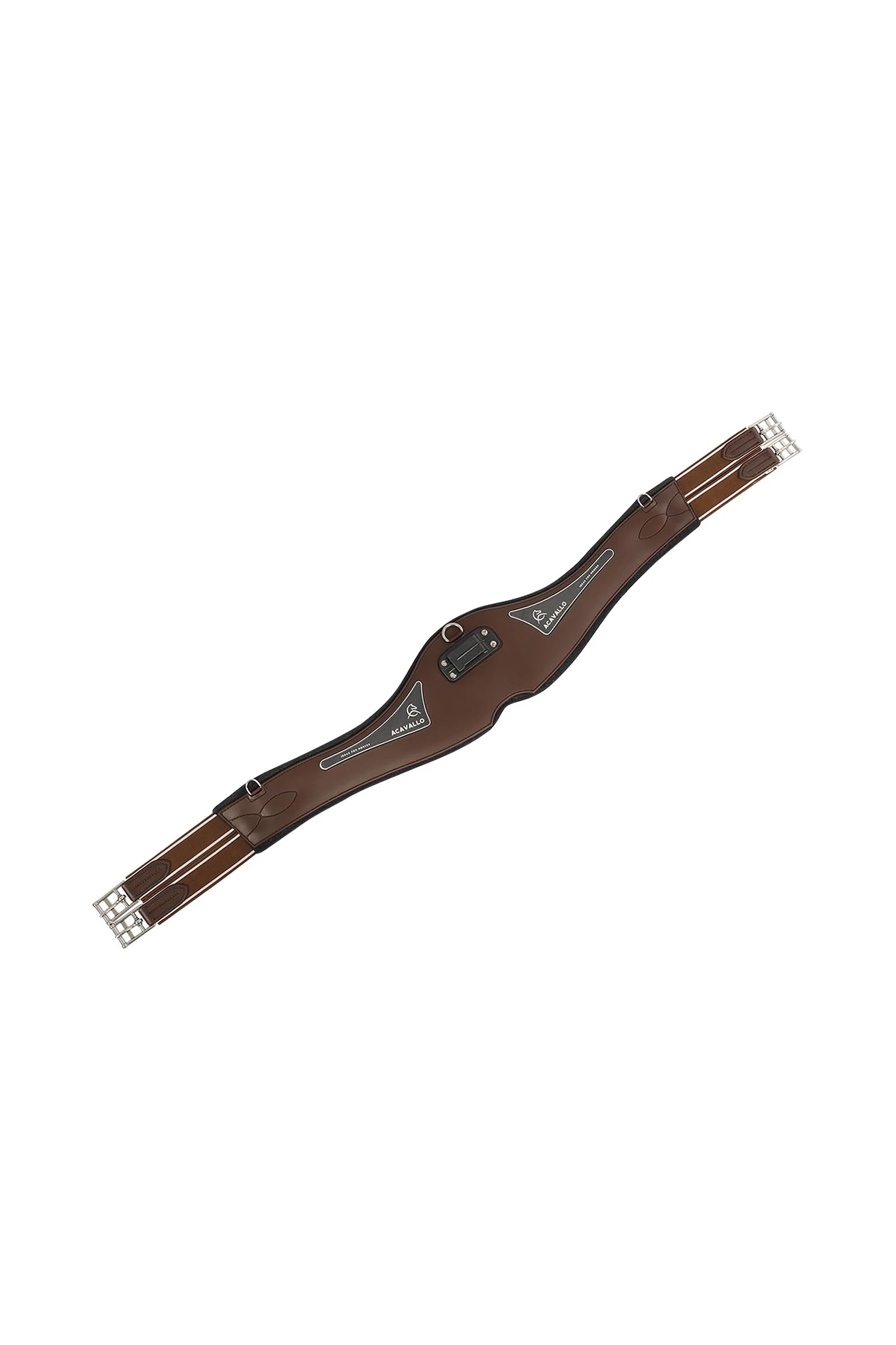 spranggjord med gel Dark Brown 115 cm