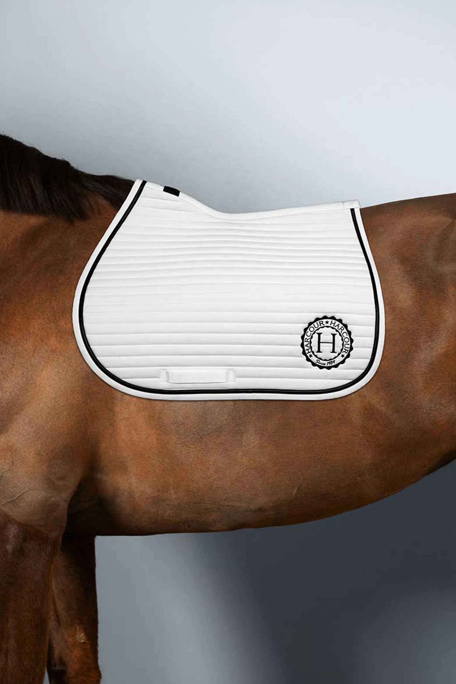 Karembar salunderlag Rider Pony White Black P