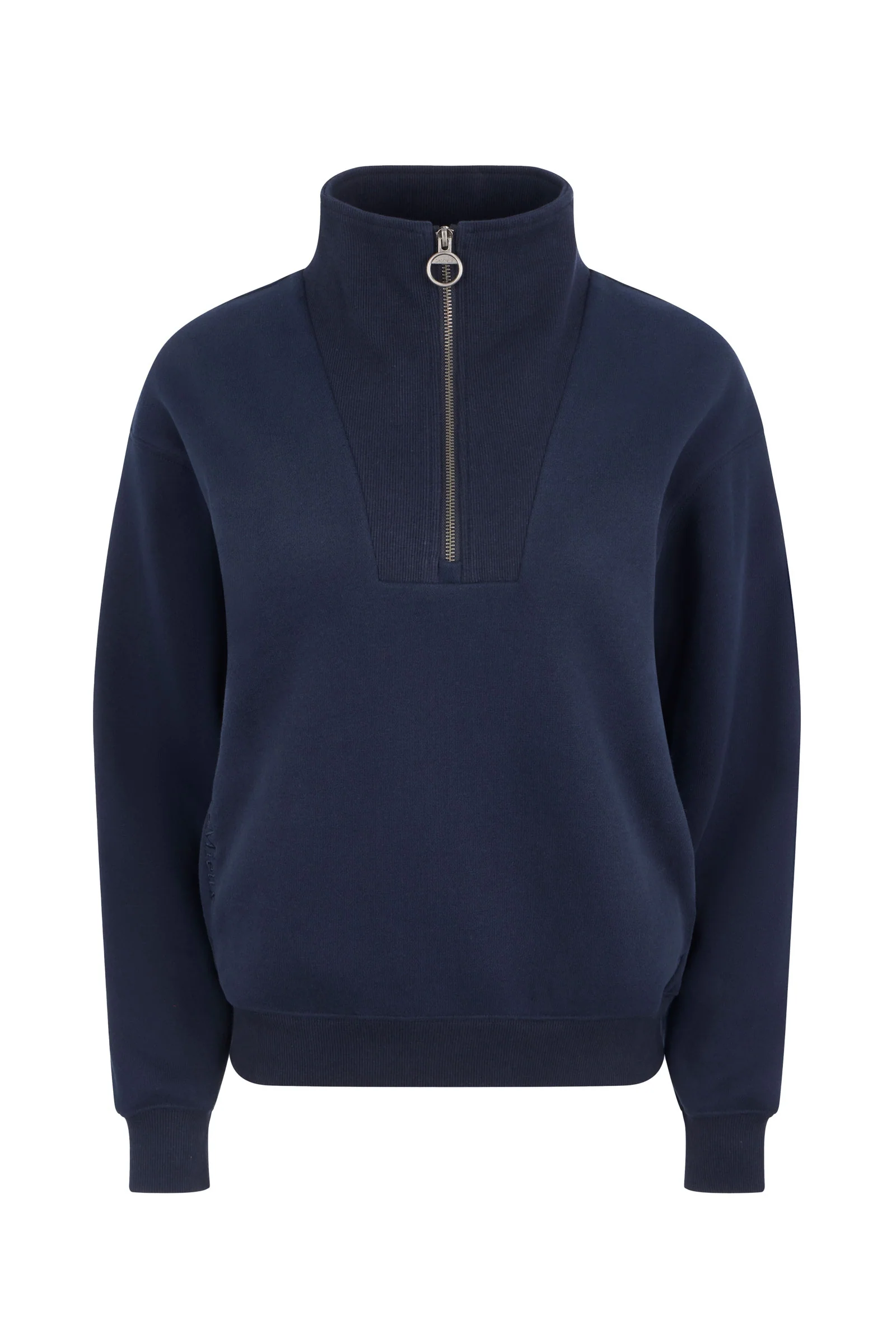 Keira genser med kvart hals Navy 46