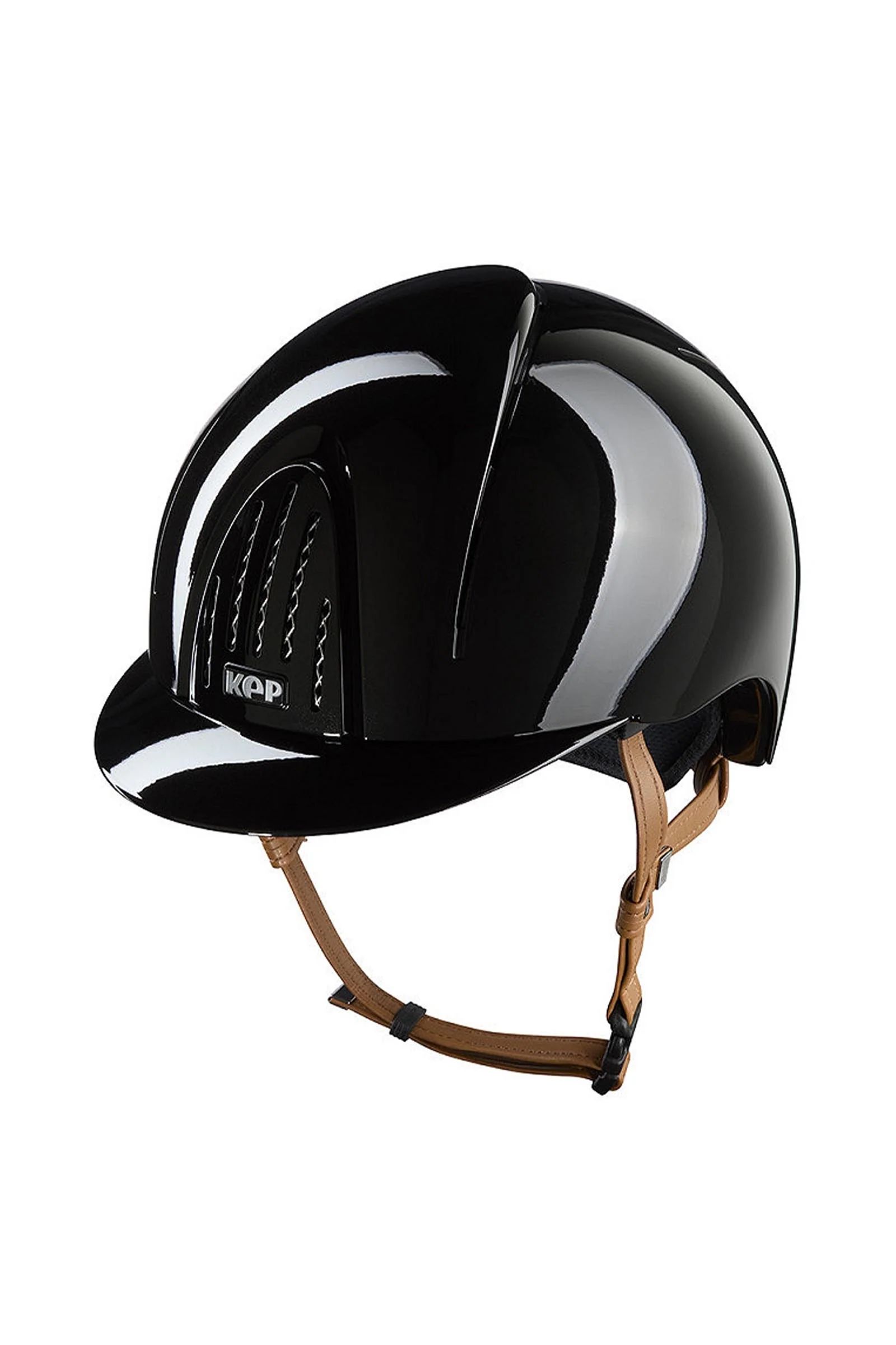 KEP NOVA ABS Metal Polish/Beige ridehjelm Black/Beige 059-x-062