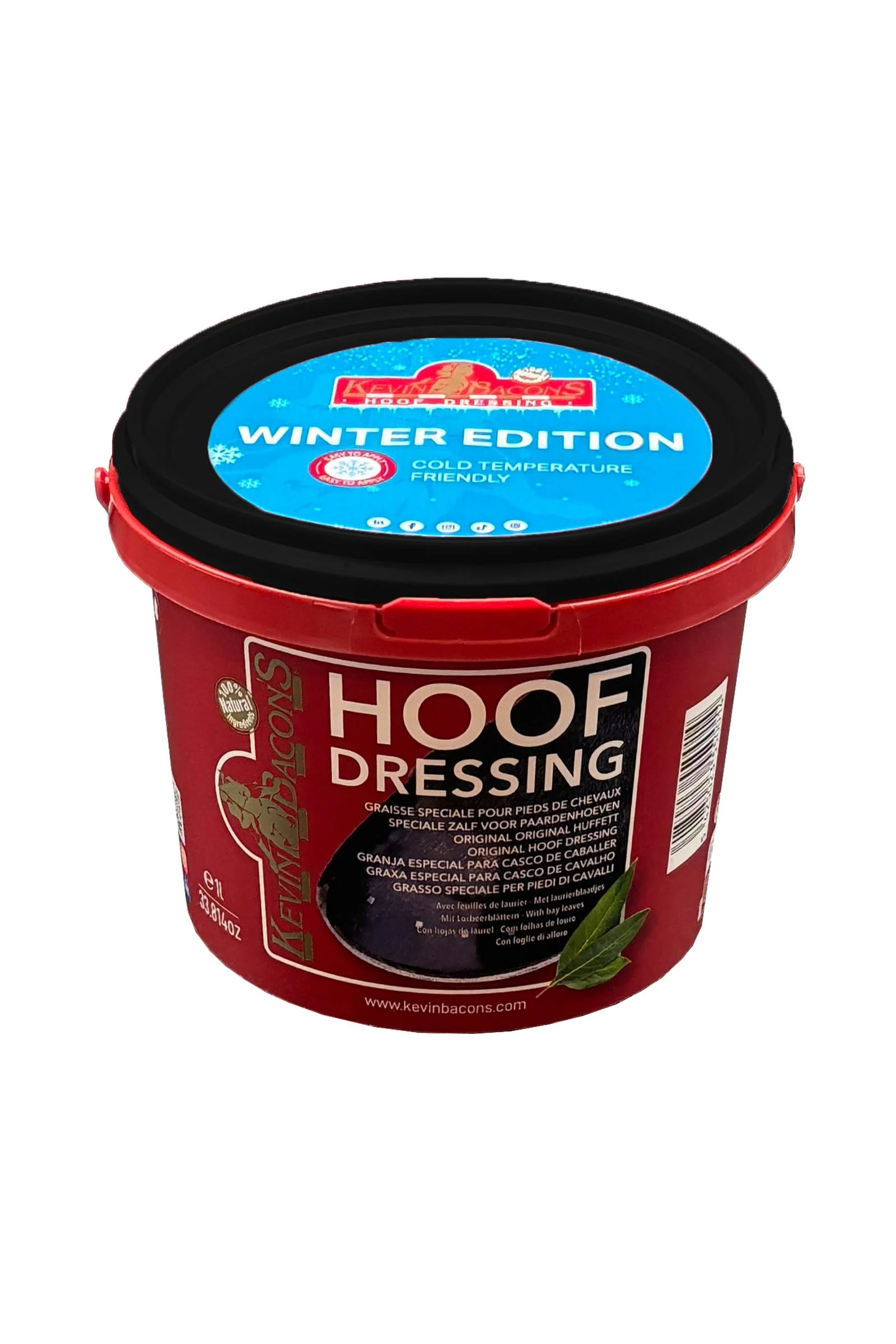 Kevin Bacon's Hoof Dressing Winter, svart vinter hovfett, 1000 ml No Color 1