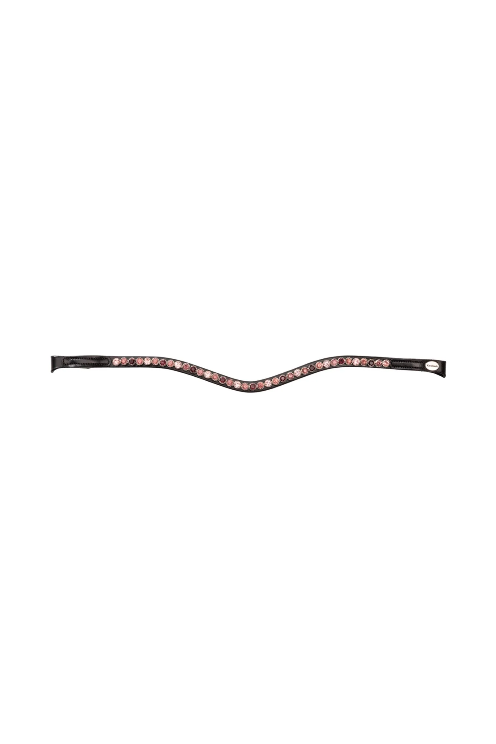 Kiara pannebånd Black/Burgundy-Rosé C