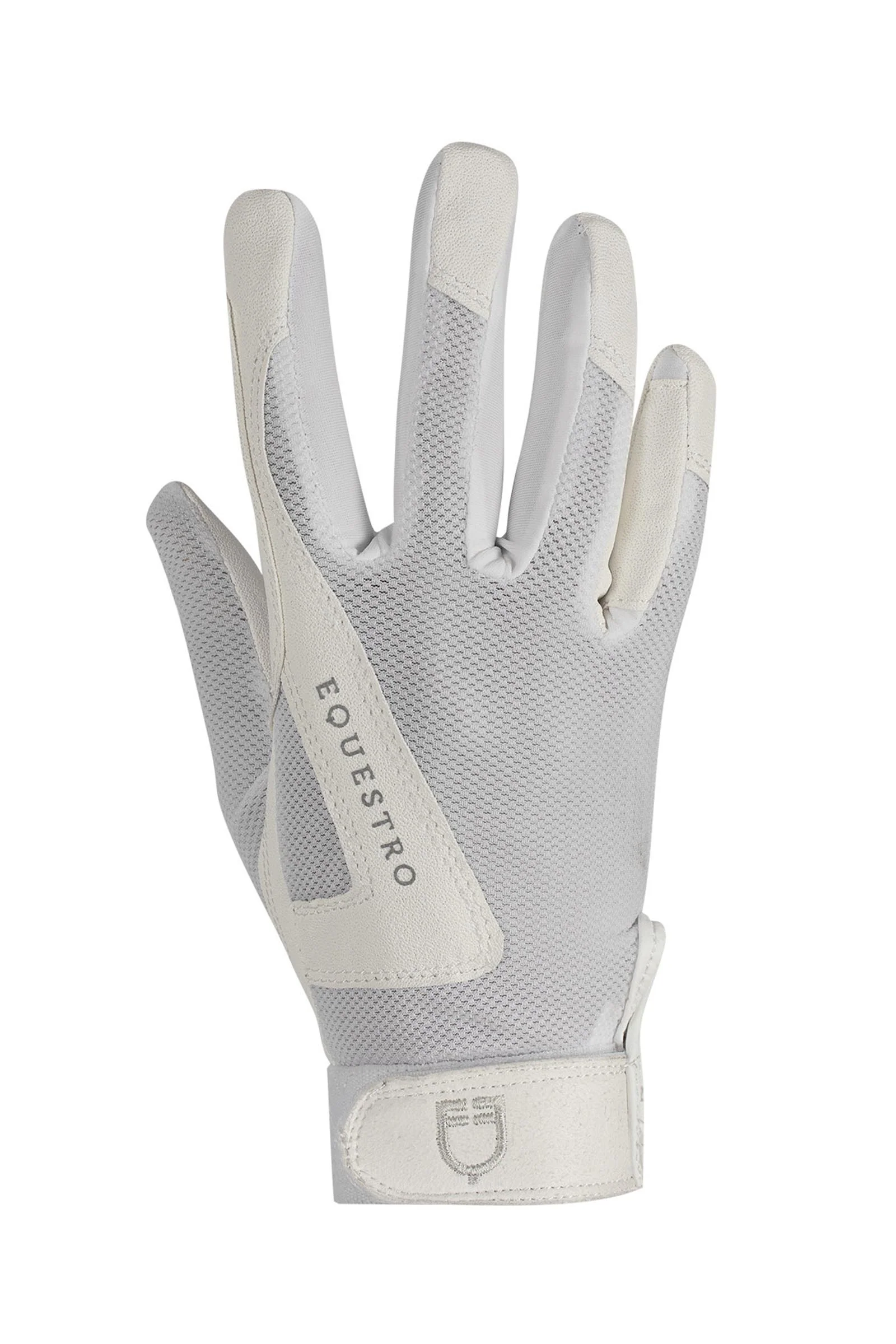 barn ridehansker i teknisk materiale White 008-x-010