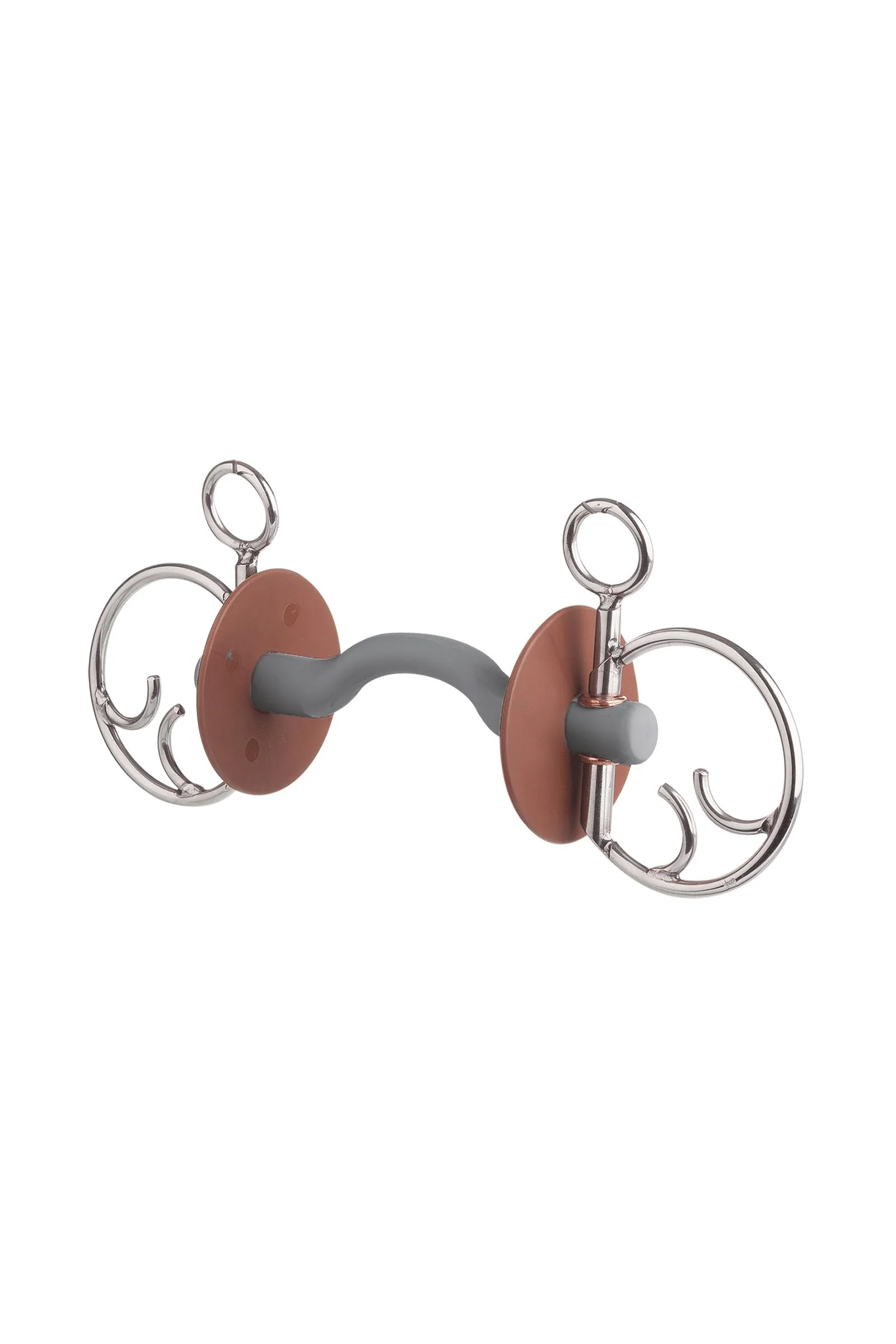 kimblewick-bitt med tungefrihet, hard 140 mm