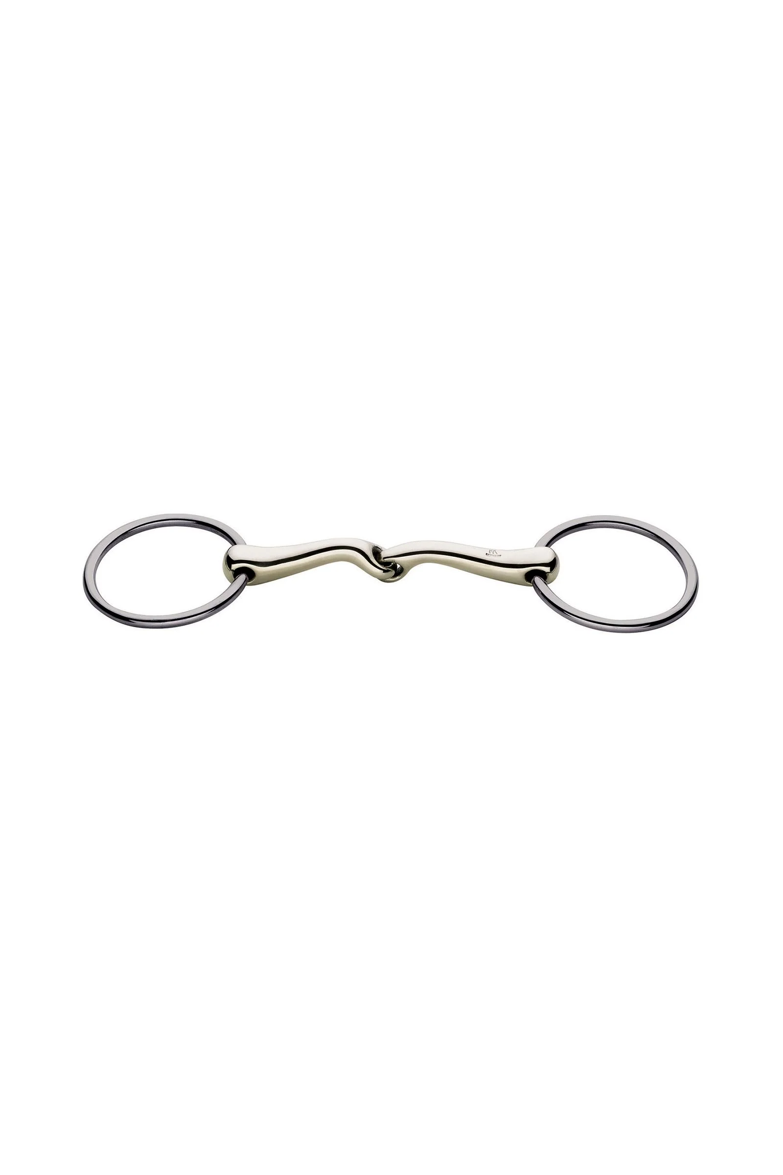 KK løse ringe trinsebitt Balkenhol, enkelt leddet, 18 mm, Sensogan 125 mm