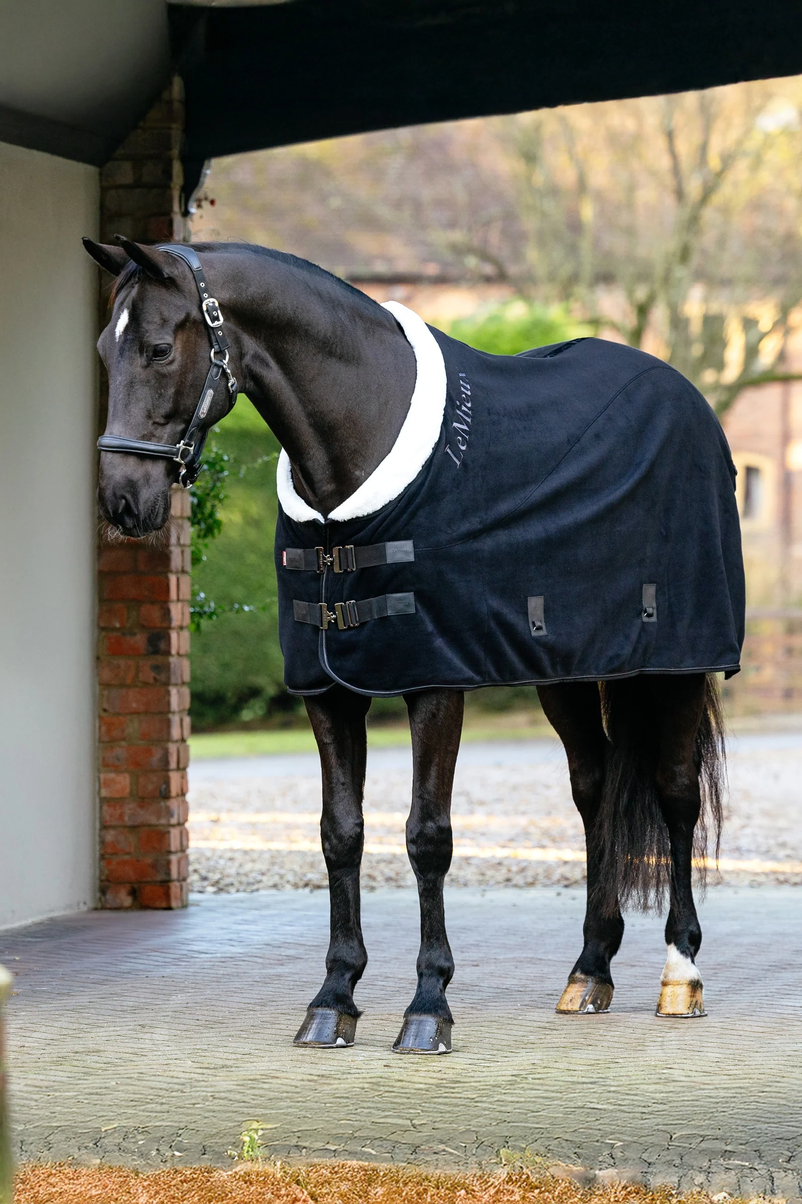 Kudos Luxe Fleecedekken Black 125