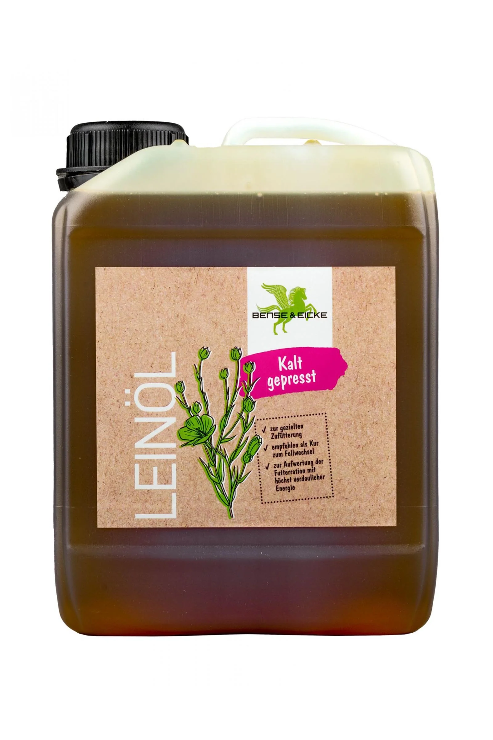 Kaldpresset linolje, 5 l No Color 5