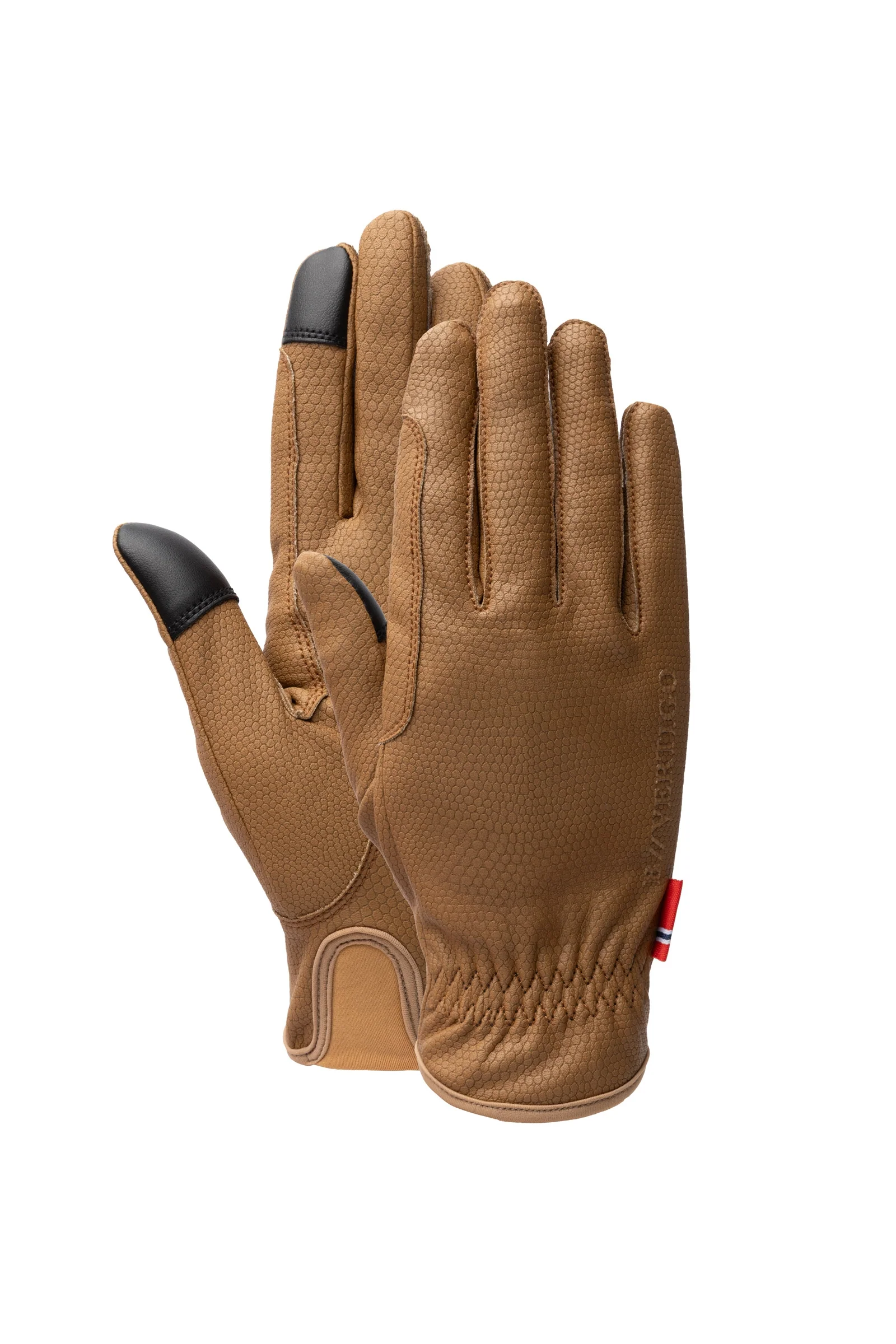 Luka ridehansker (Smal versjon) light brown 7