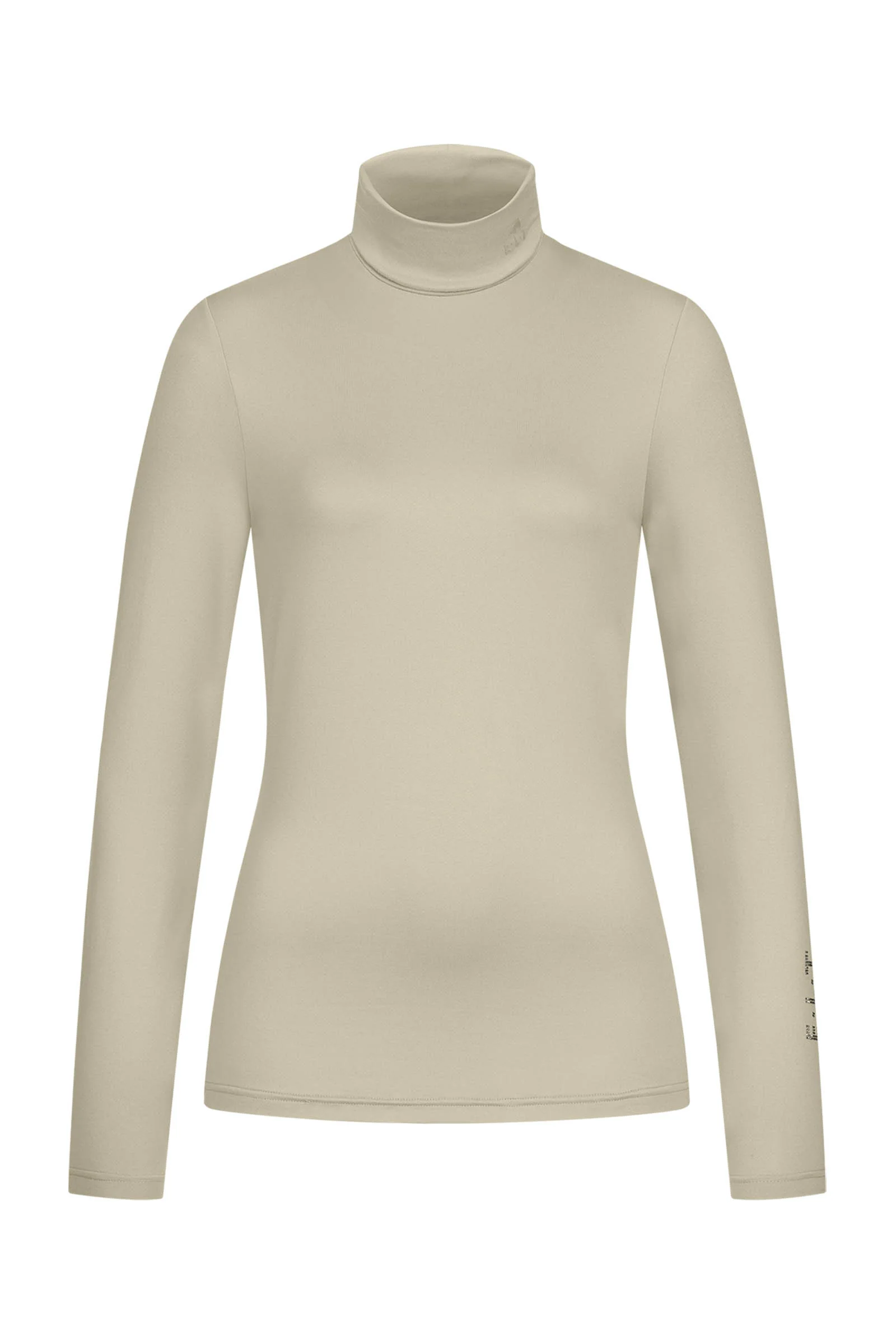 Madison dames turtleneck skjorte Beige Grey L