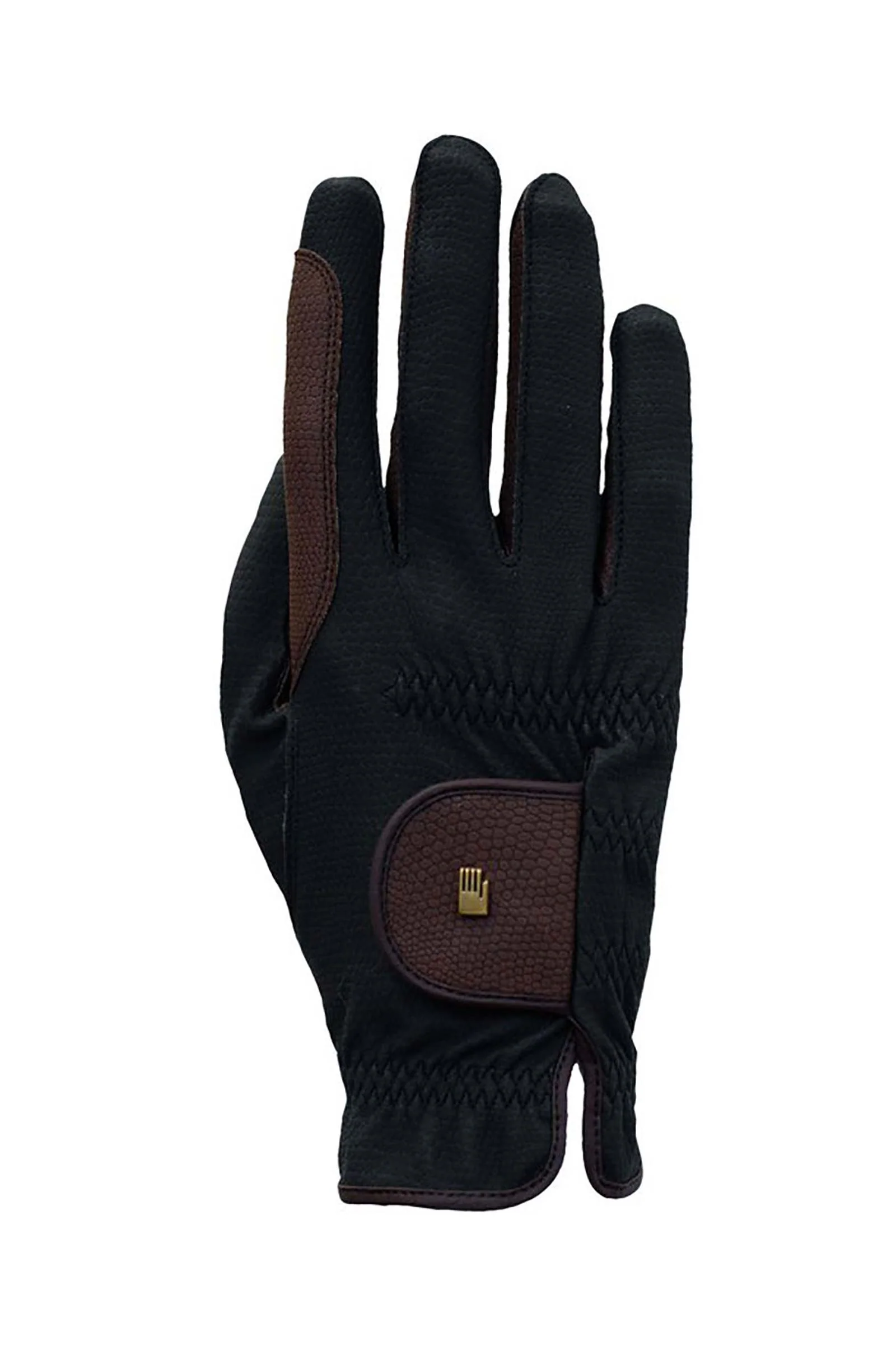 Malta Vinterridehansker Black/Dark Brown 9