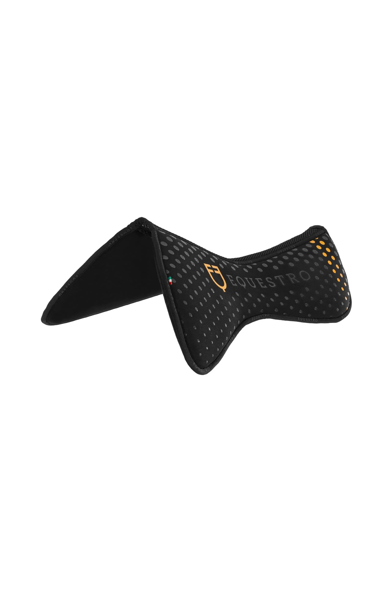 memory foam sjabrak med silikon grip og logo Black F