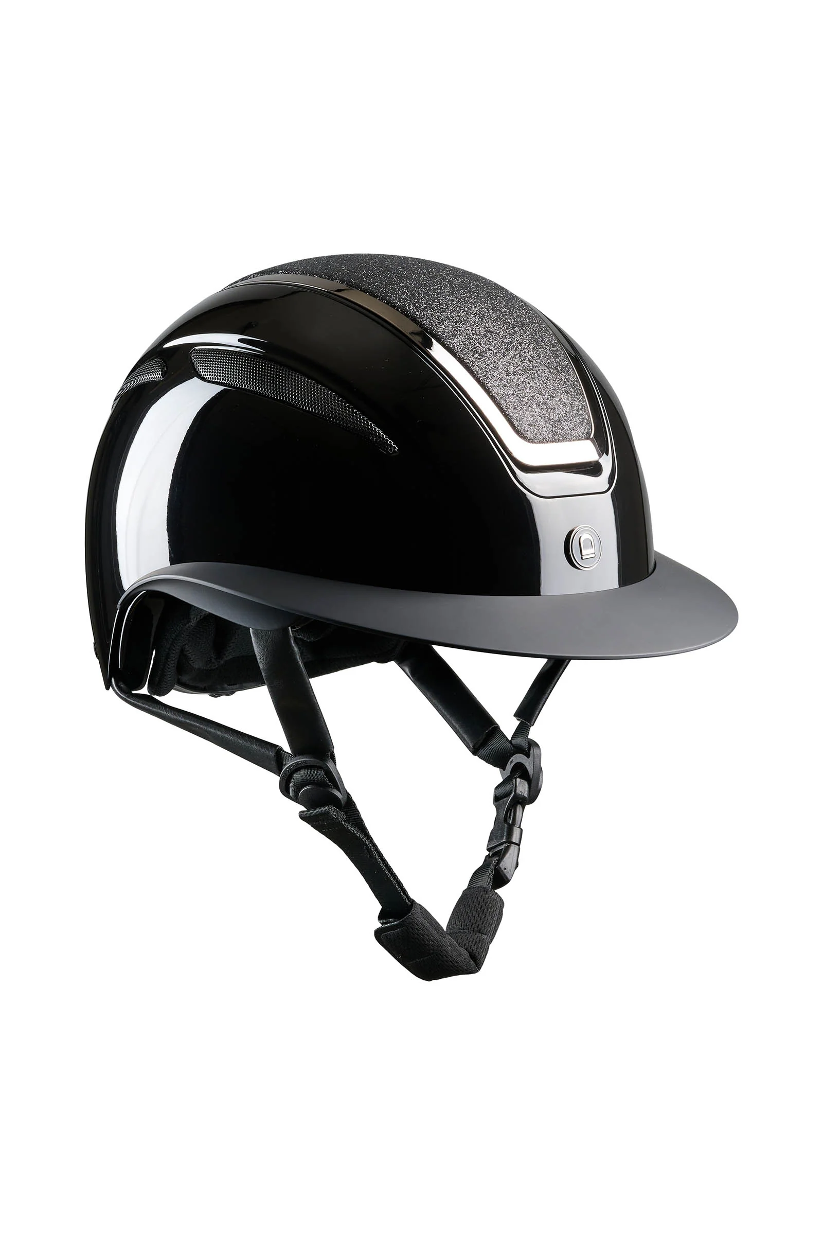 MIPS Guardian Helmet, Glossy, Glitter Top Black 59-61