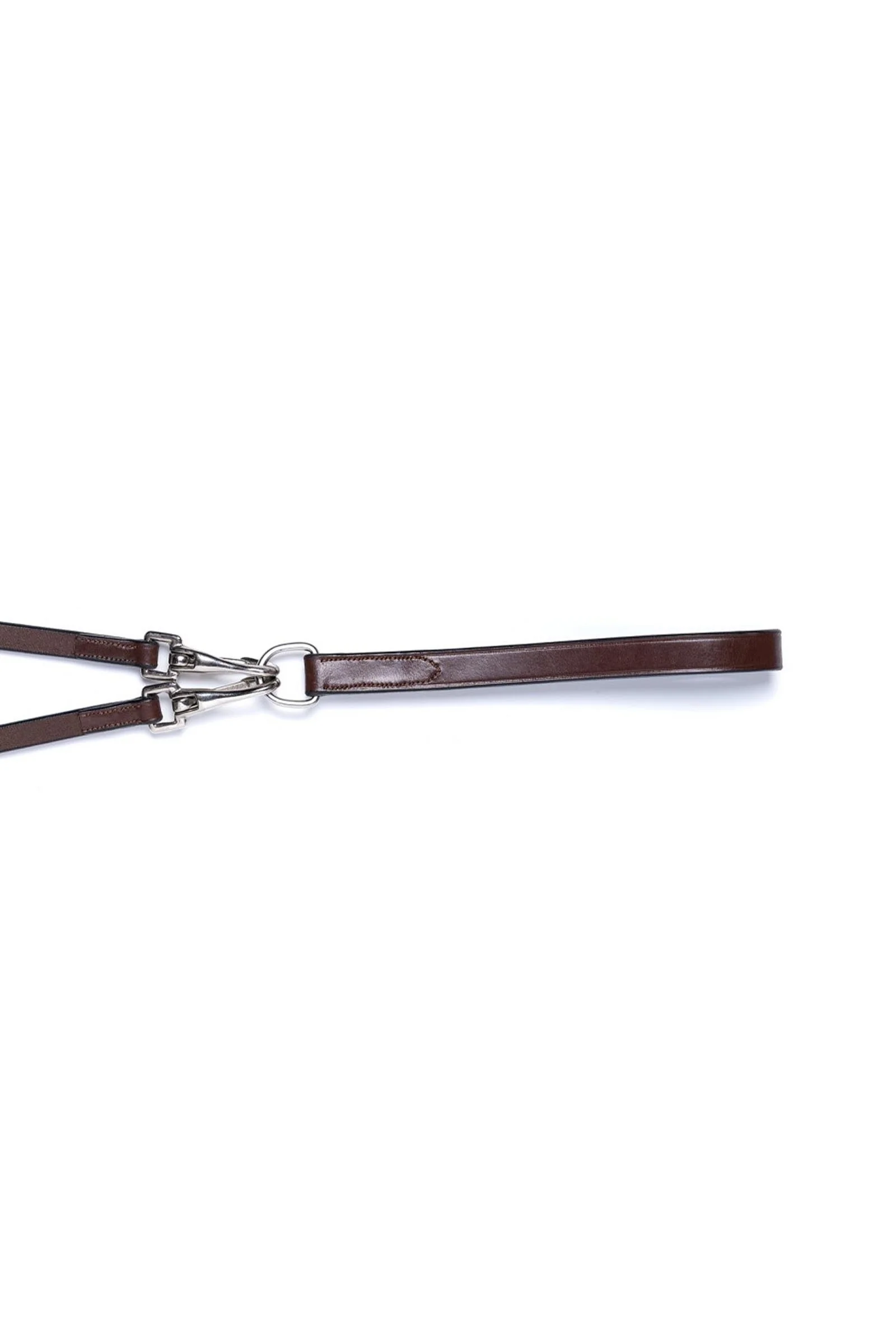 Monaco trekktøy i lær/gummi ½ tomme (Hunter) Brown/Silver F