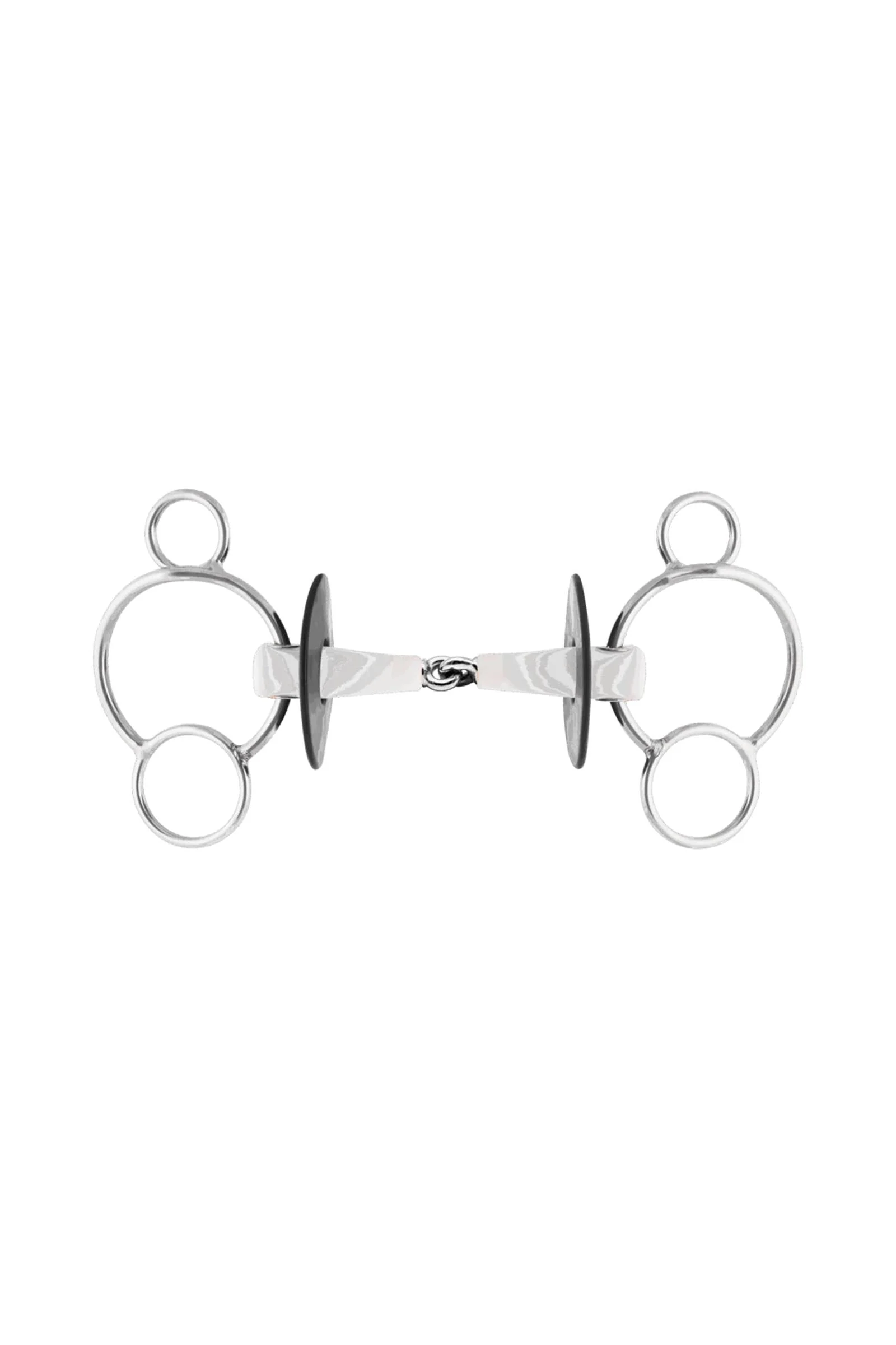 Nathe 3-rings bitt, enkelt leddet, 20 mm, termoplast 135 mm