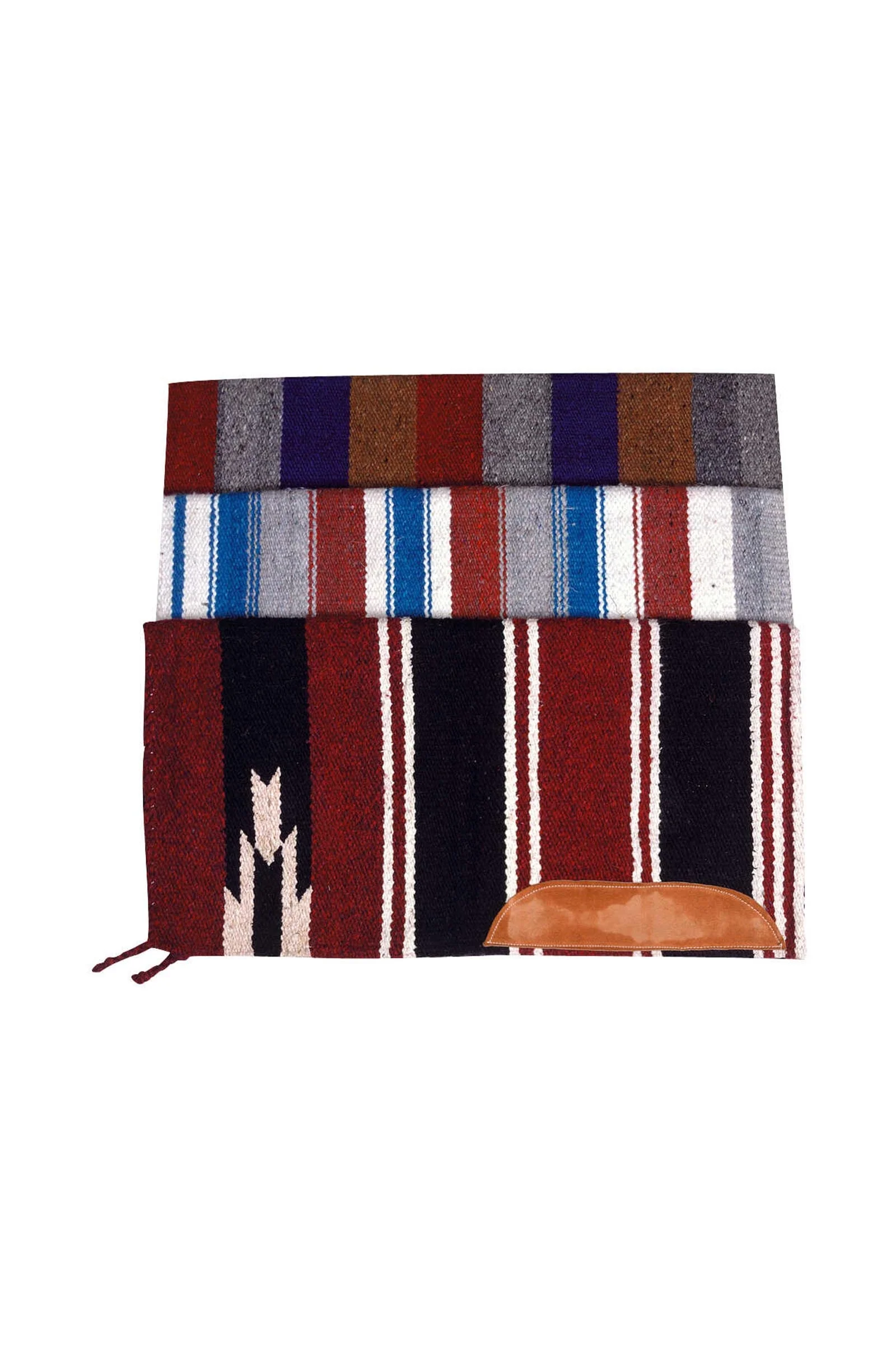 Navajo salpad med lær Mixed Color P