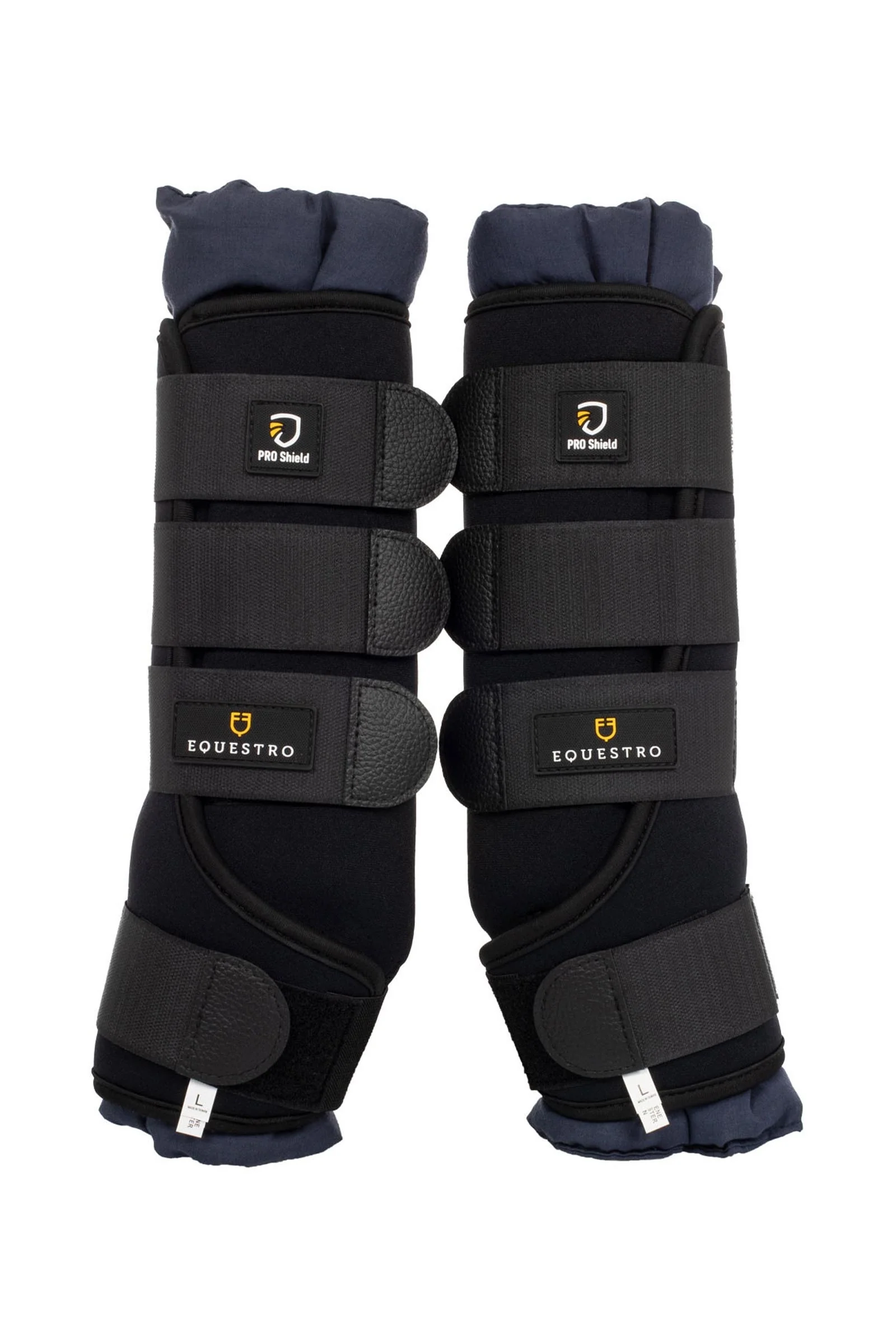 stallgamasjer i neopren Black L