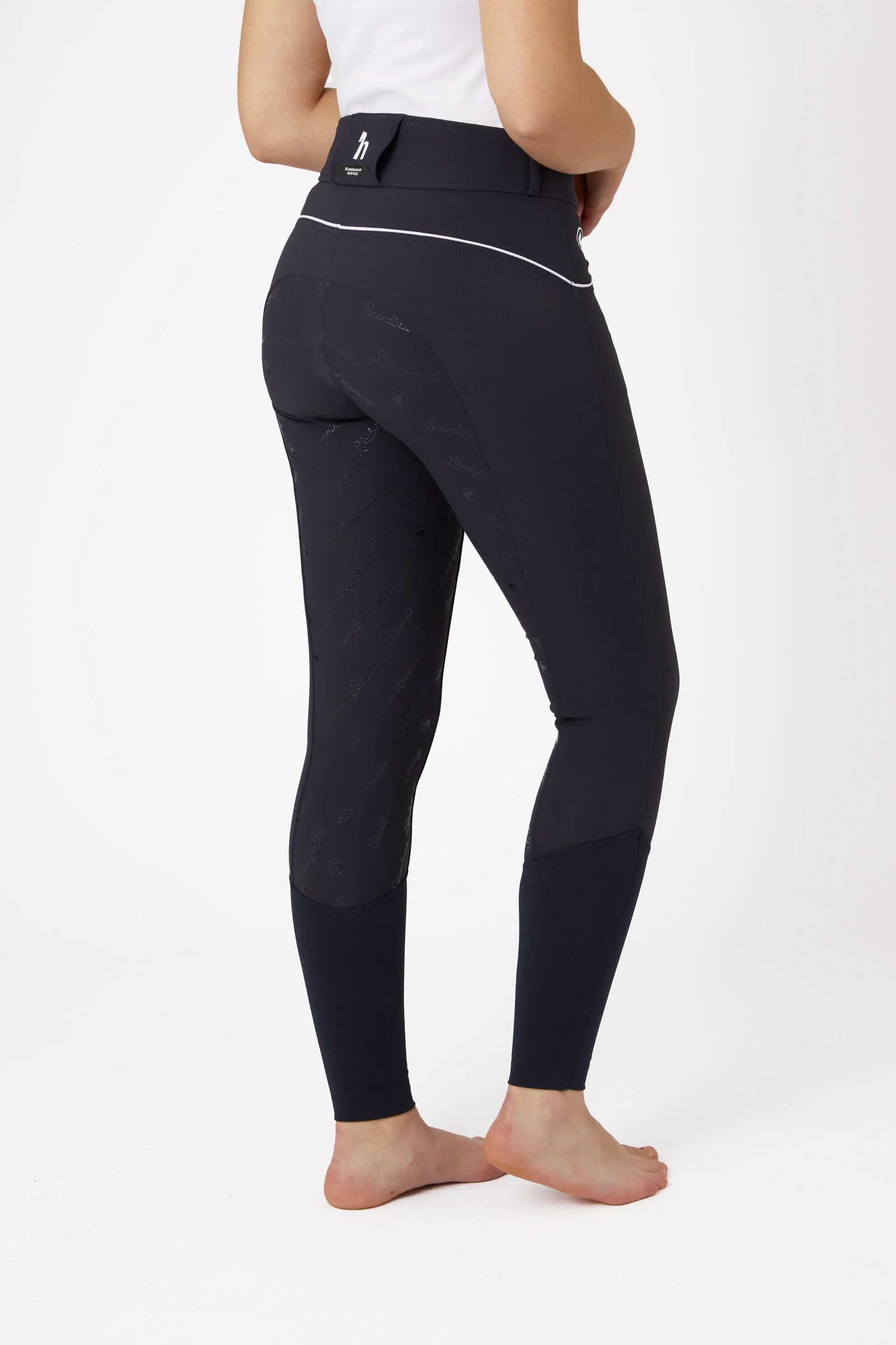 Nordic Performance ridebukse til dame med silikon-helsete Peacoat Dark Blue 44