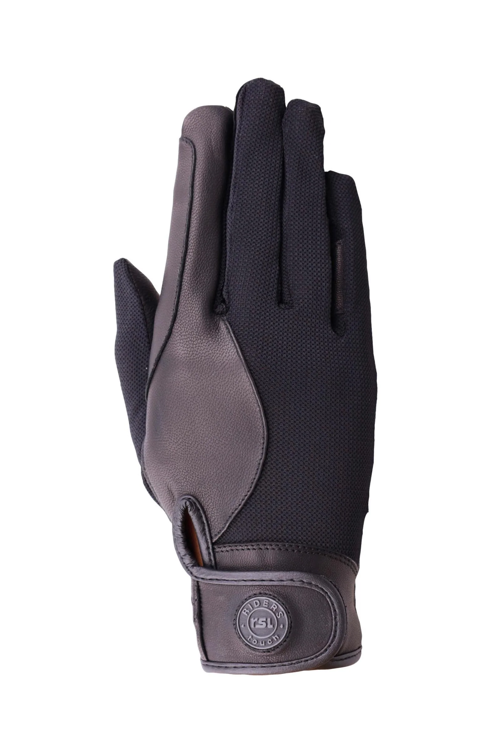 Osaka ridehansker i geiteskinn Black 7,5