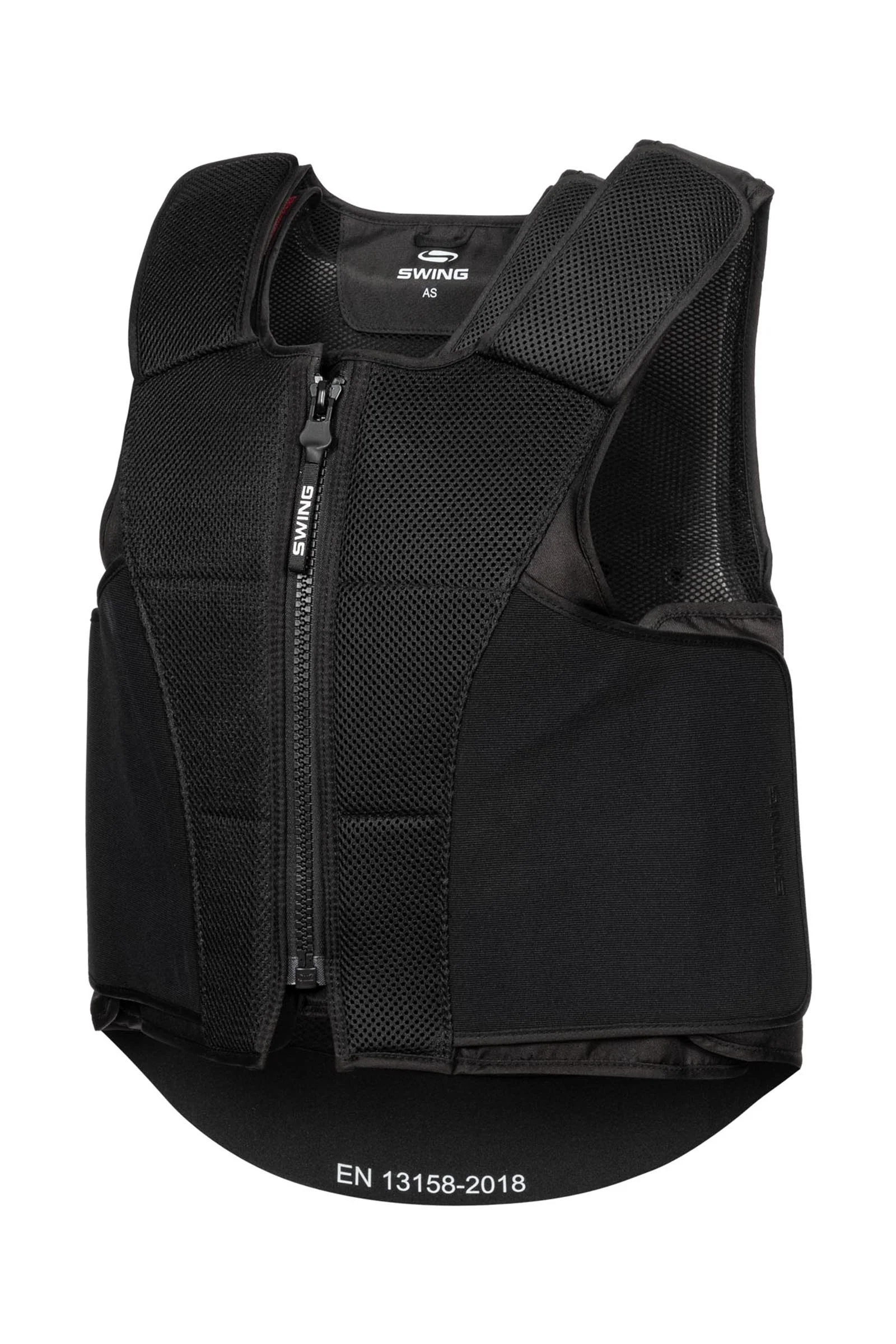 P24 Max ridekroppsbeskytter for barn Black XXS