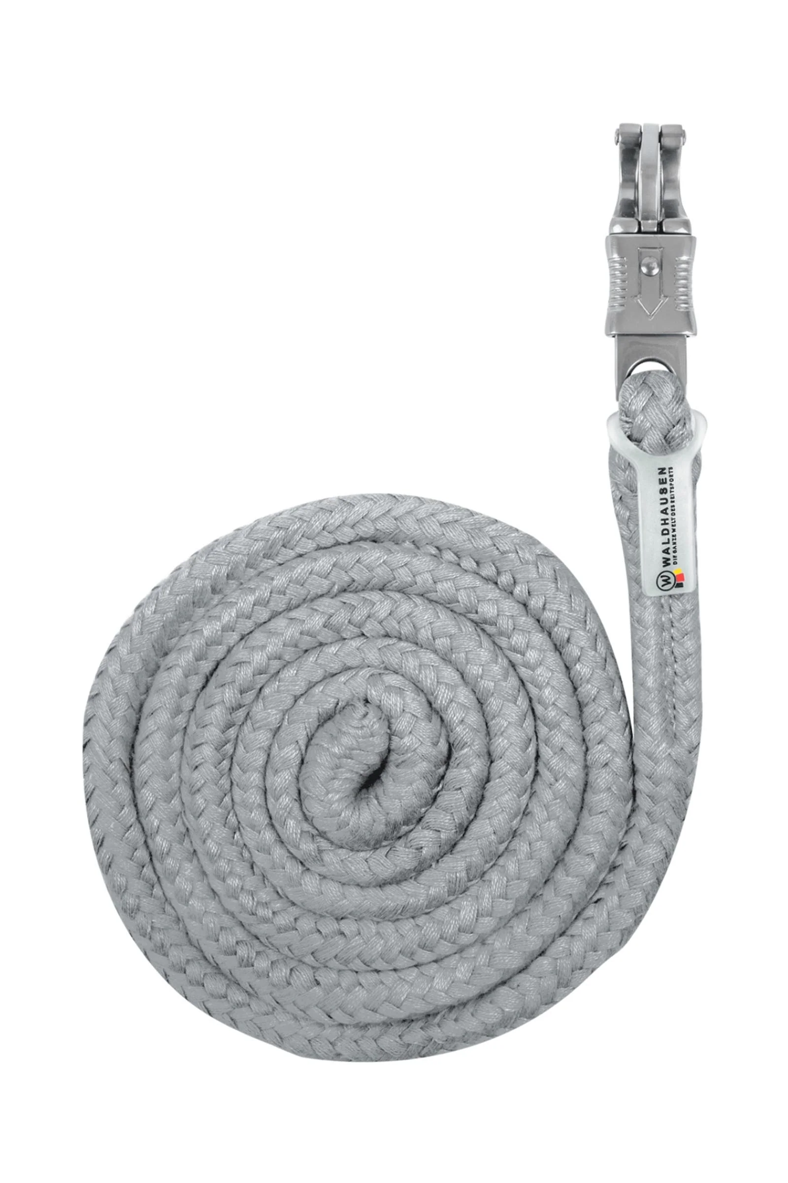 Plus leietau med panikkrok Chrome Grey Én størrelse