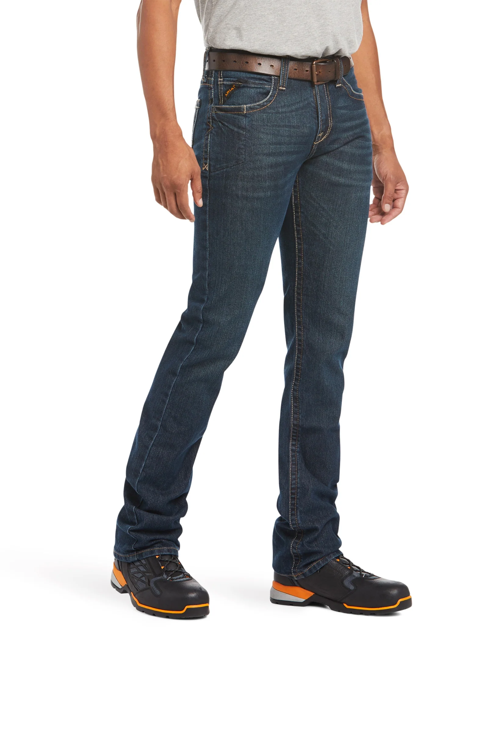 Rebar M7 Slim Durastretch Herre jeans med rett ben Bodie 33 34