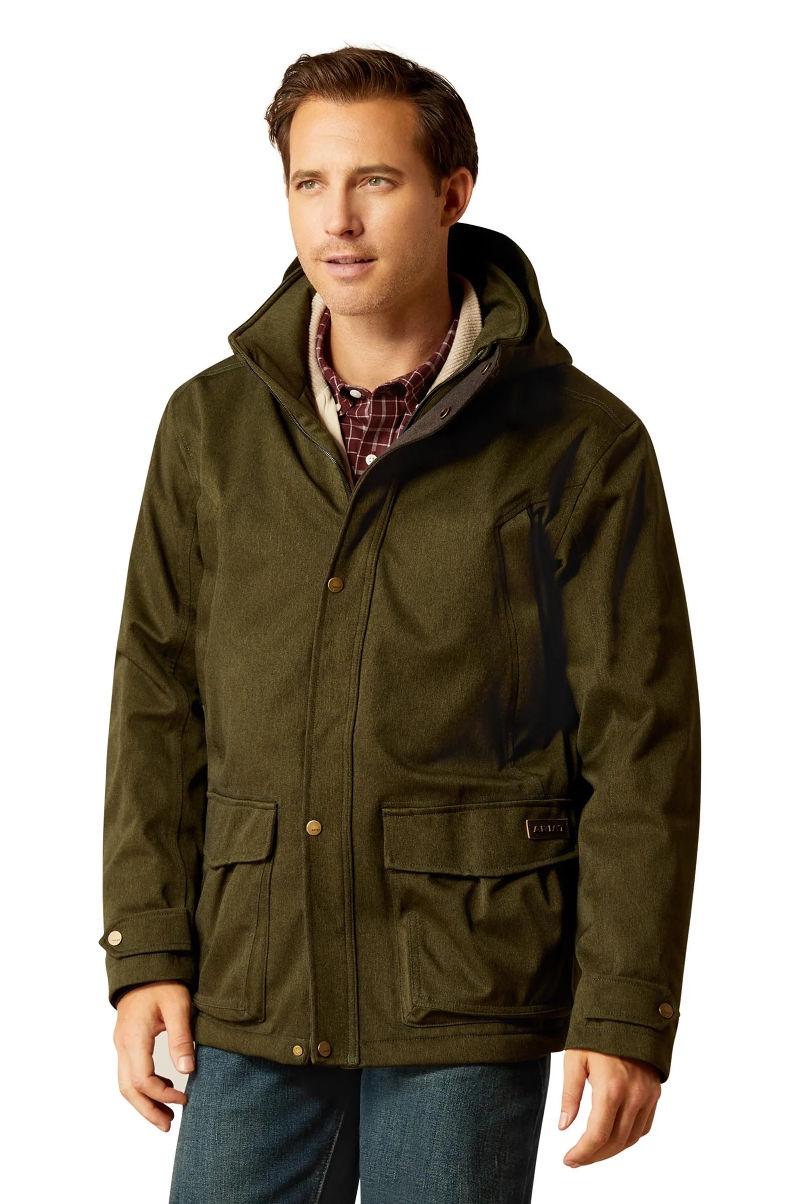 Rhodium Waterproof Herre vanntett isolert parka Rosin S