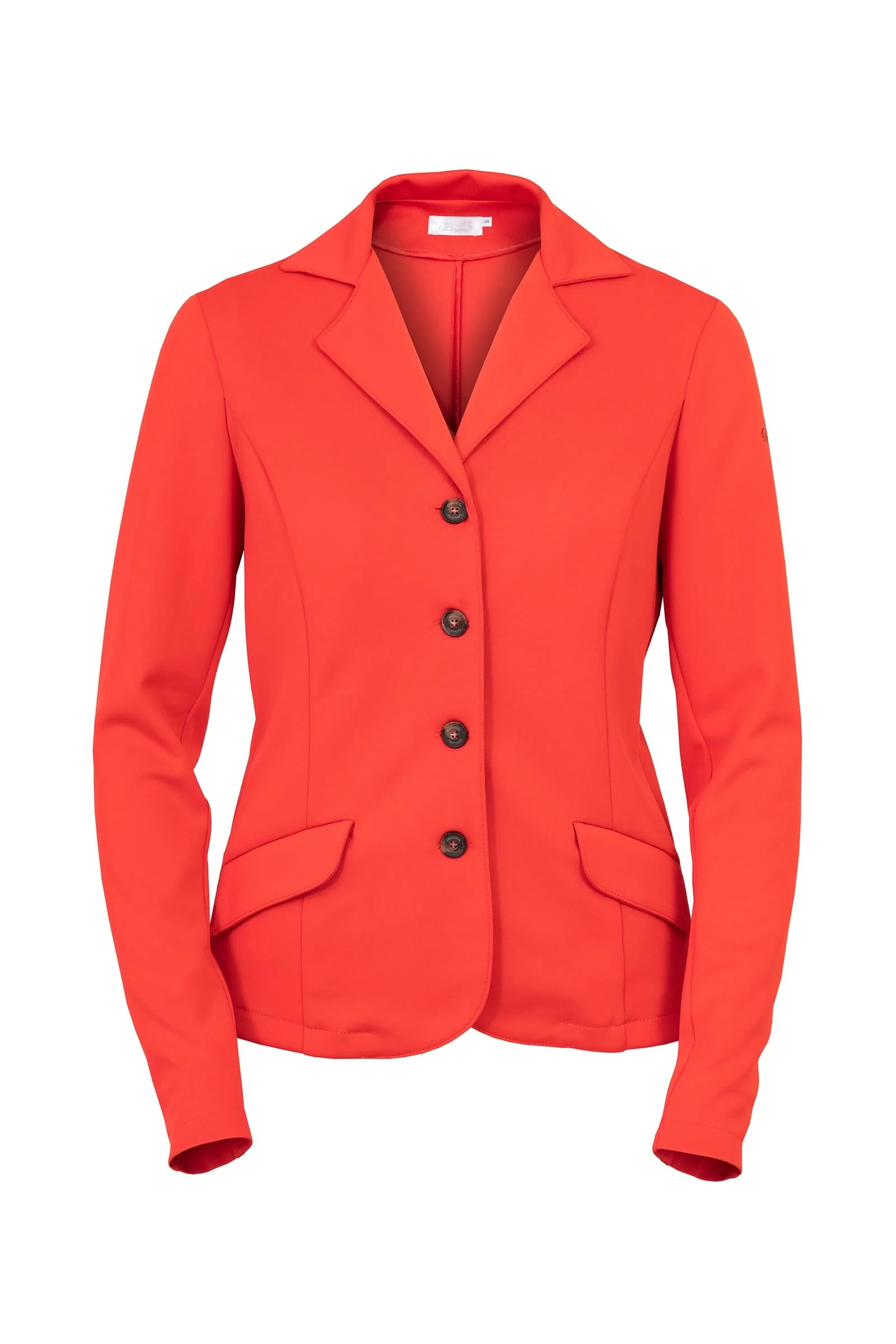 stevnejakke Active med Second-Skin-teknologi, dame Coral Red L