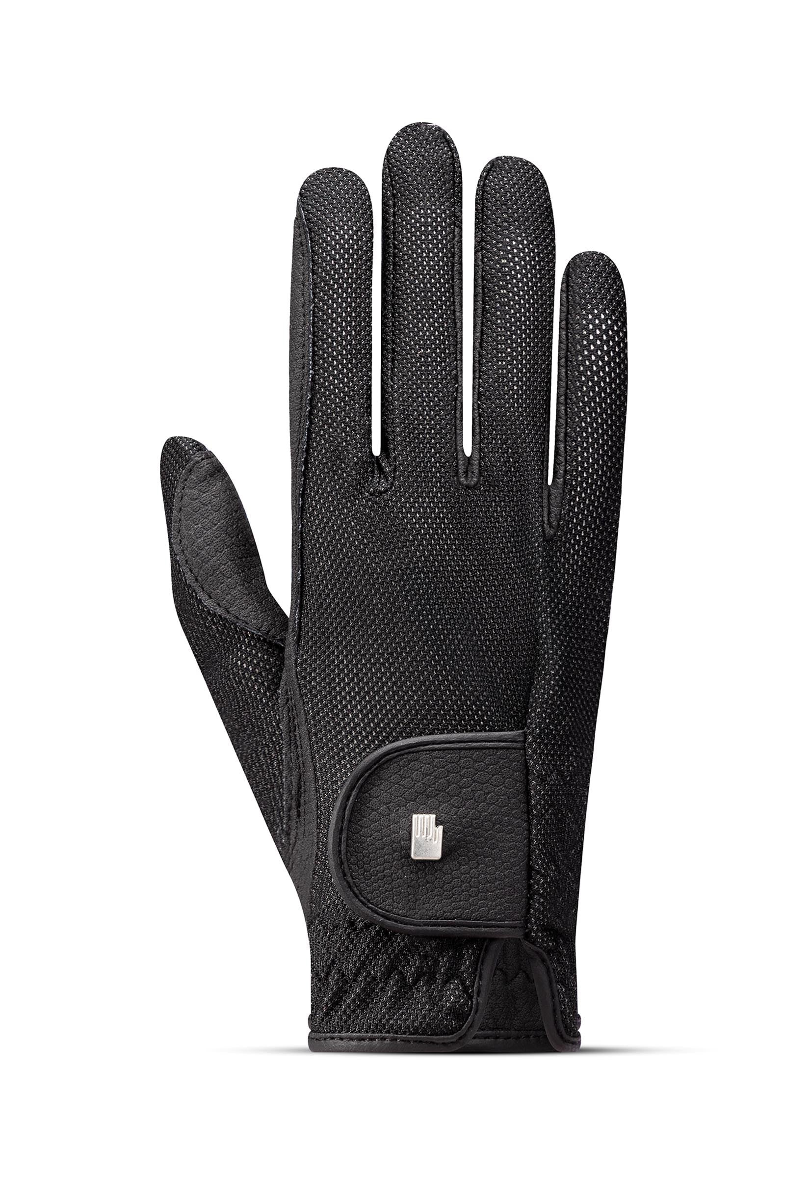 Roeck-Grip Lite Junior ridehansker Black 5