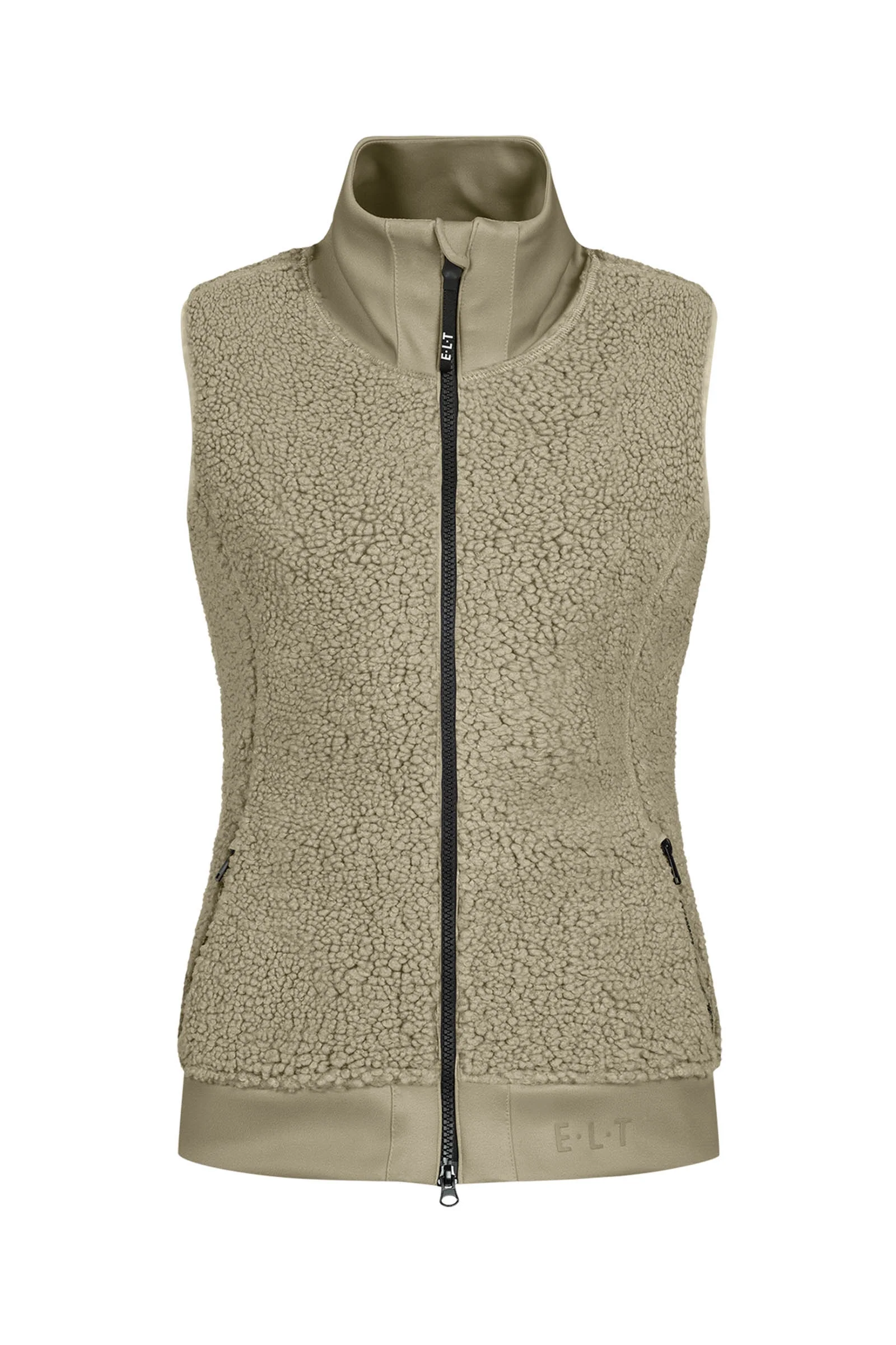 Rotterdam Fleecevest for dame Beige Grey M
