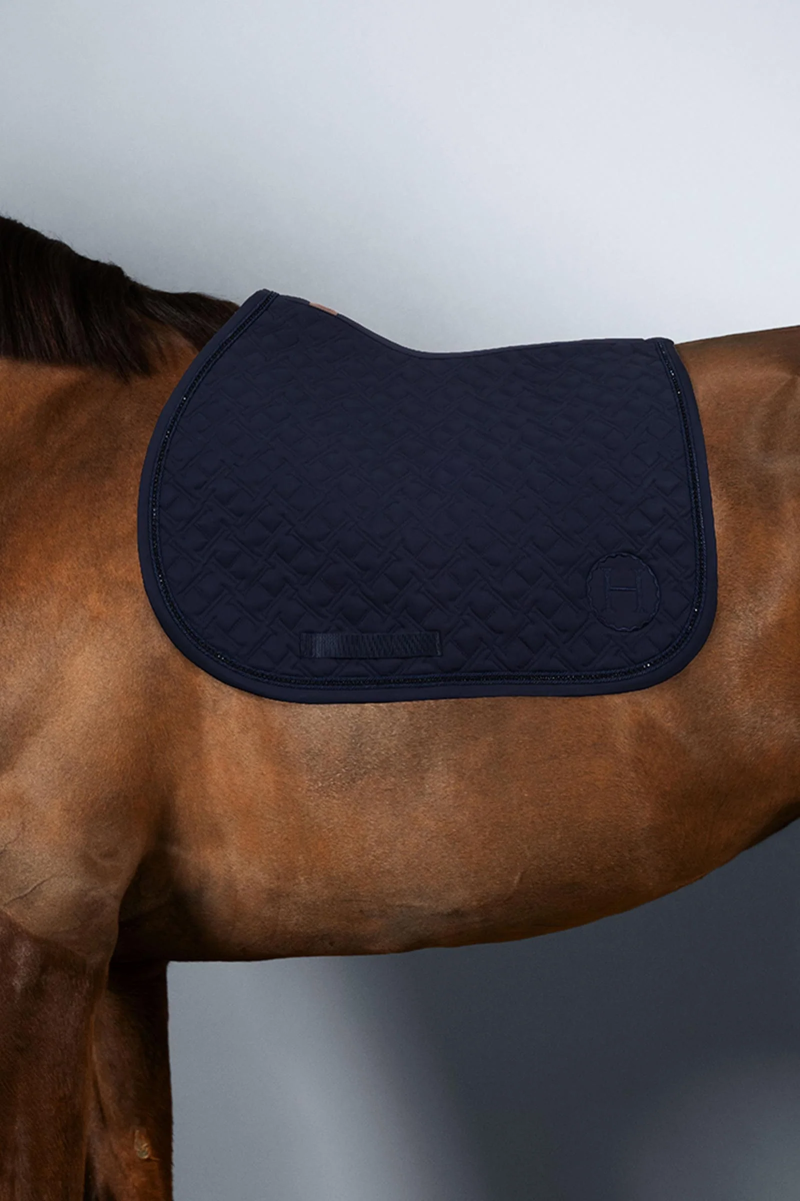 Saphir ponysjabrak Marine (Navy) P