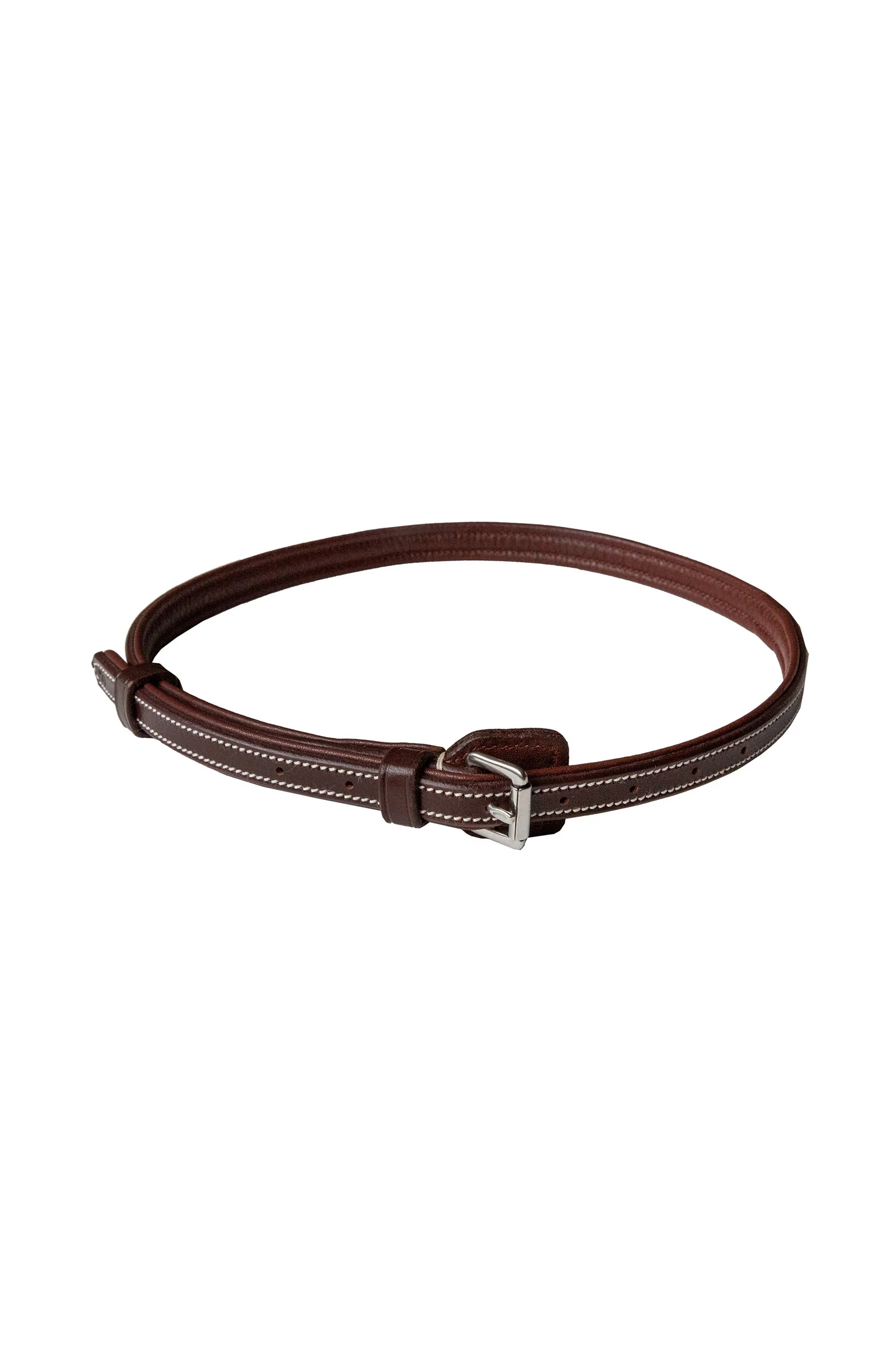 Select & Mix Flash-stropp Dark Brown/Cream/SIlver C