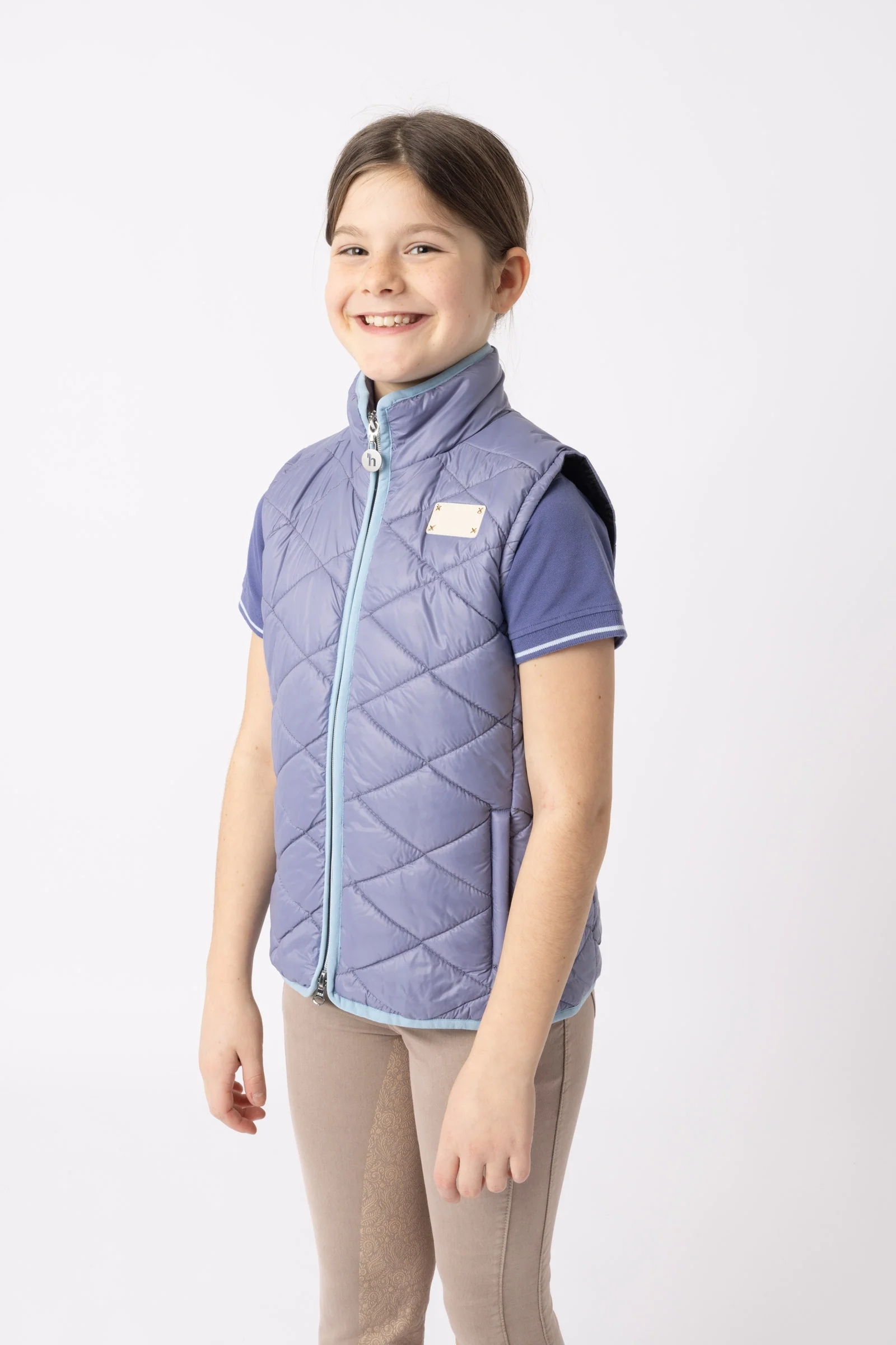 Selina ridevest til barn Velvet Morning 158-164