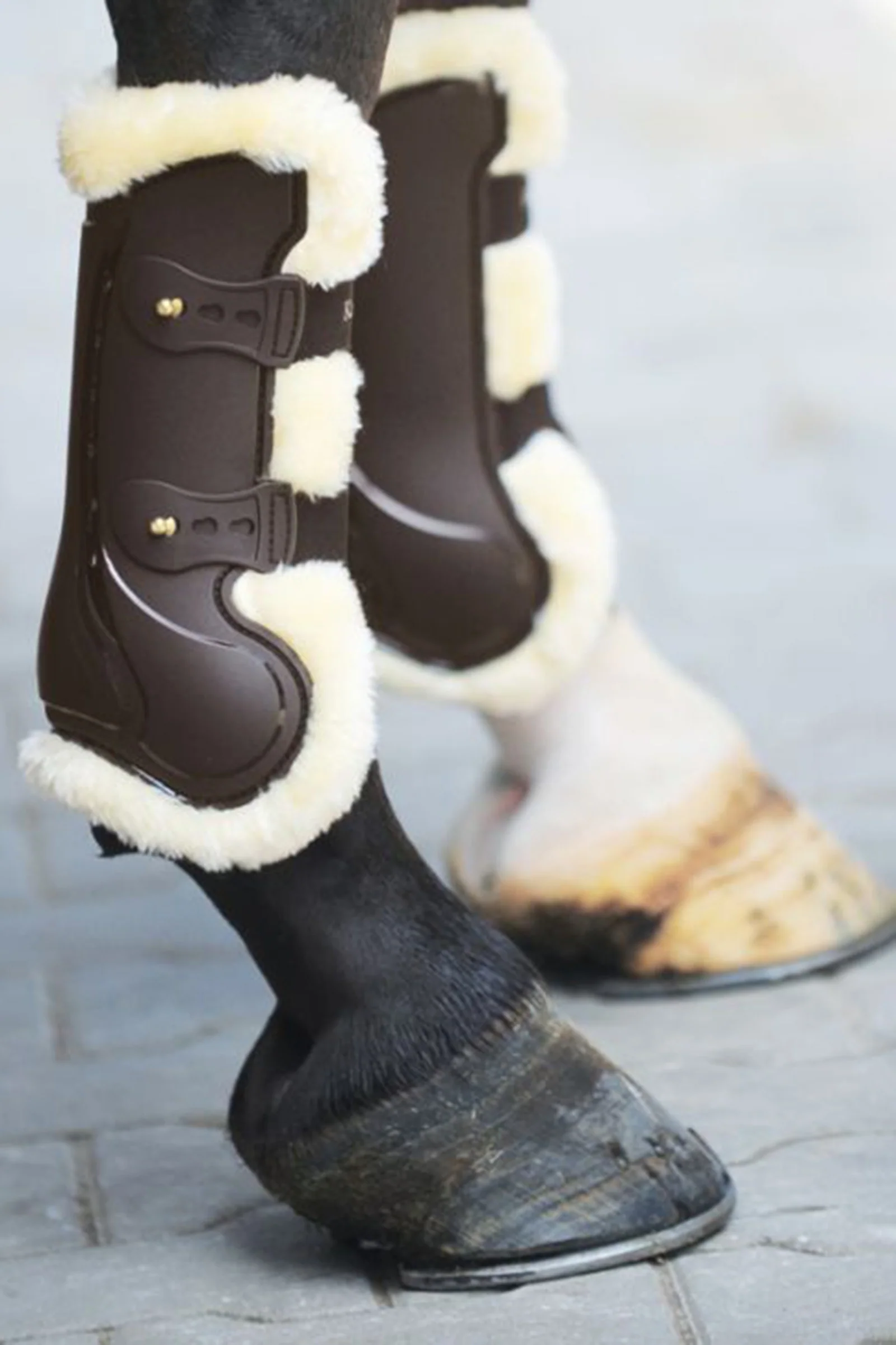 Compete senebelegg med ull Brown M