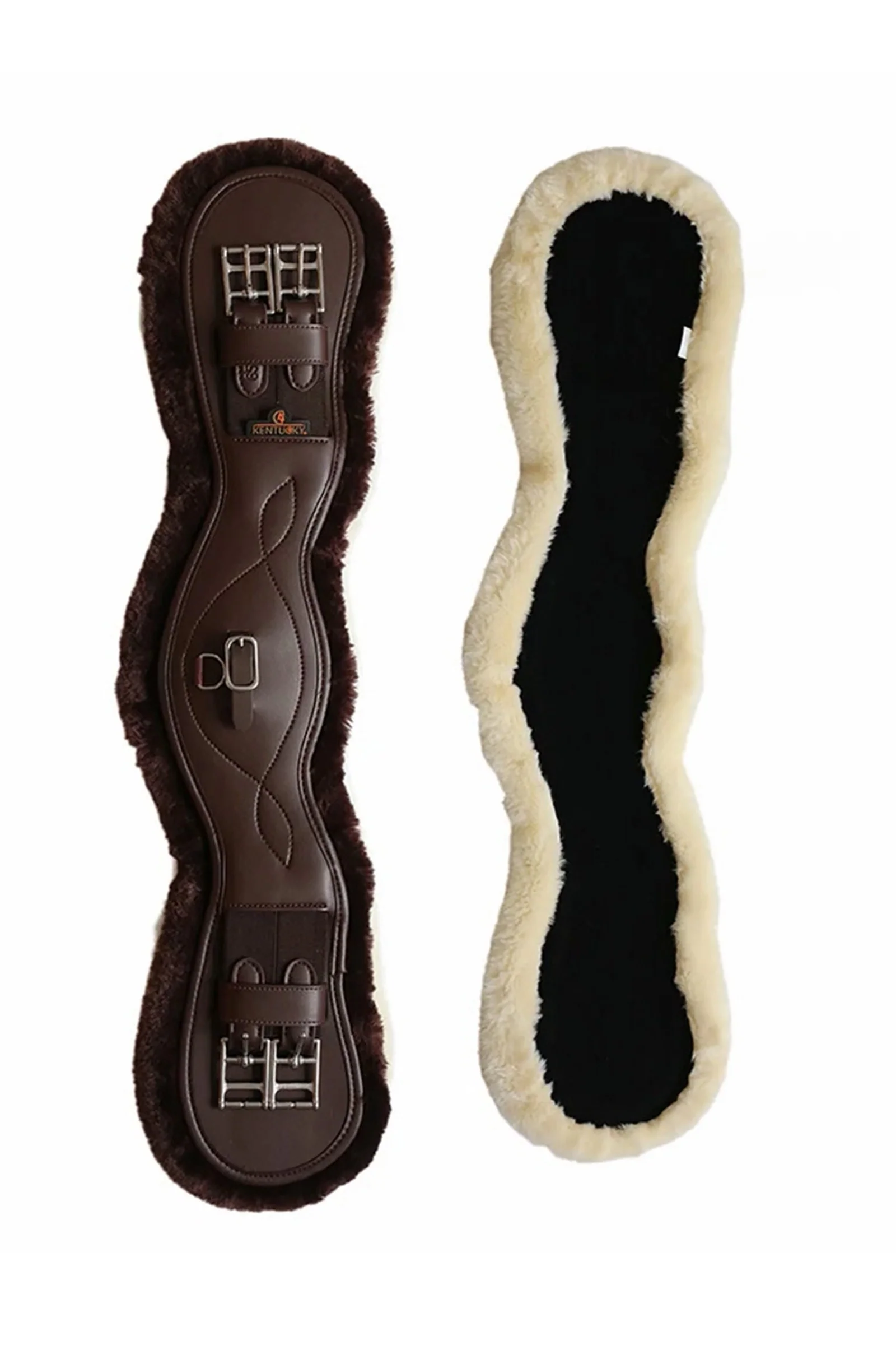 saueskinn anatomisk gjord, kort Brown 75 cm