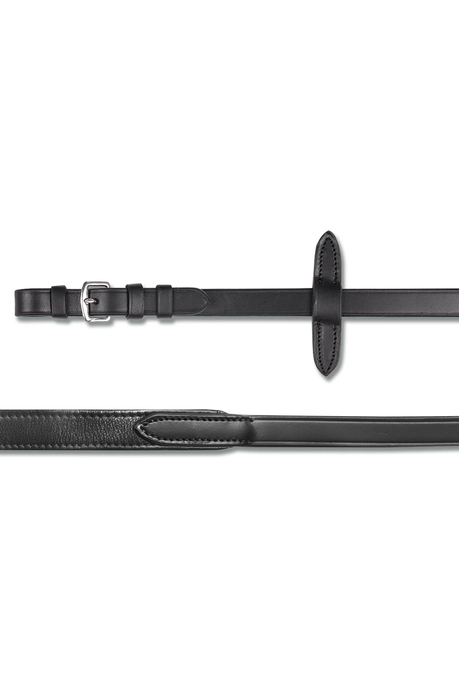 myke lærtøyler, 19 mm Black F