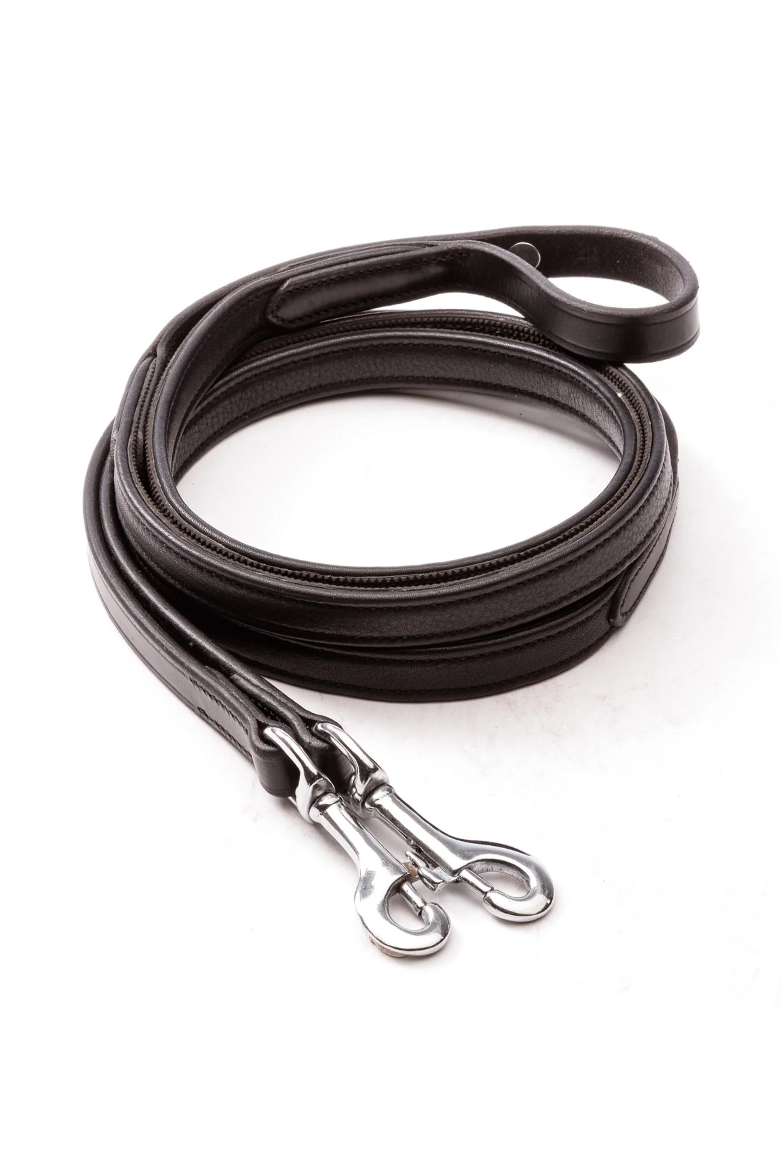 Softgrip islandstøyler med karabinkrok, 16 mm Black/Silver PII
